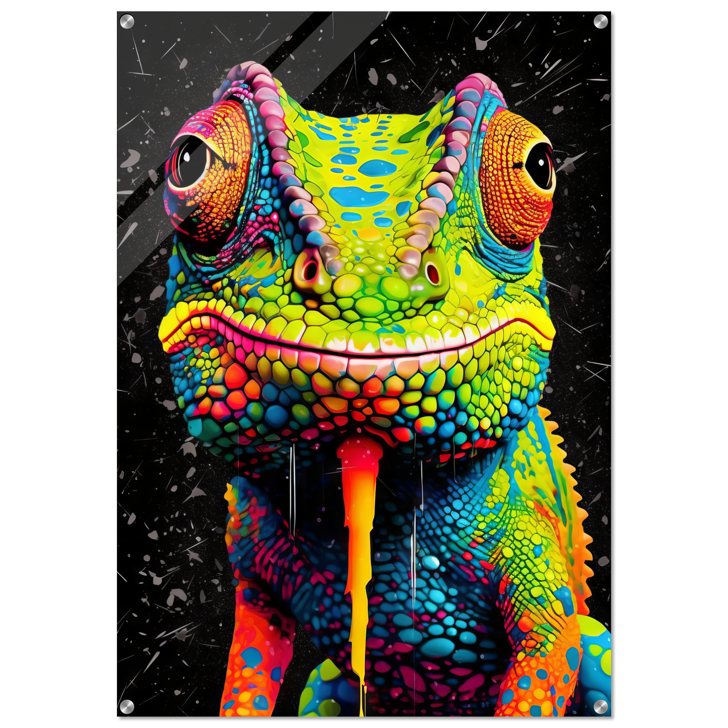 Chamäleon (Pop-Art) (CHAMELEON03)