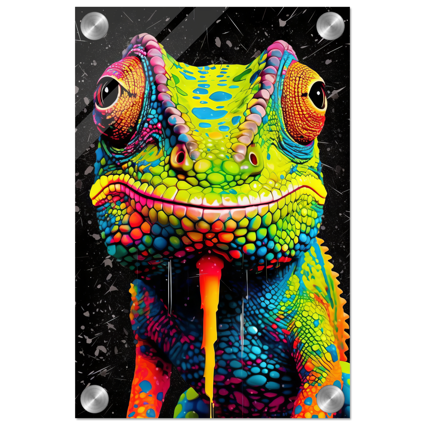 Chamäleon (Pop-Art) (CHAMELEON03)