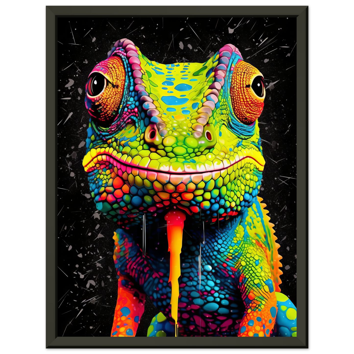 Chamäleon (Pop-Art) (CHAMELEON03)