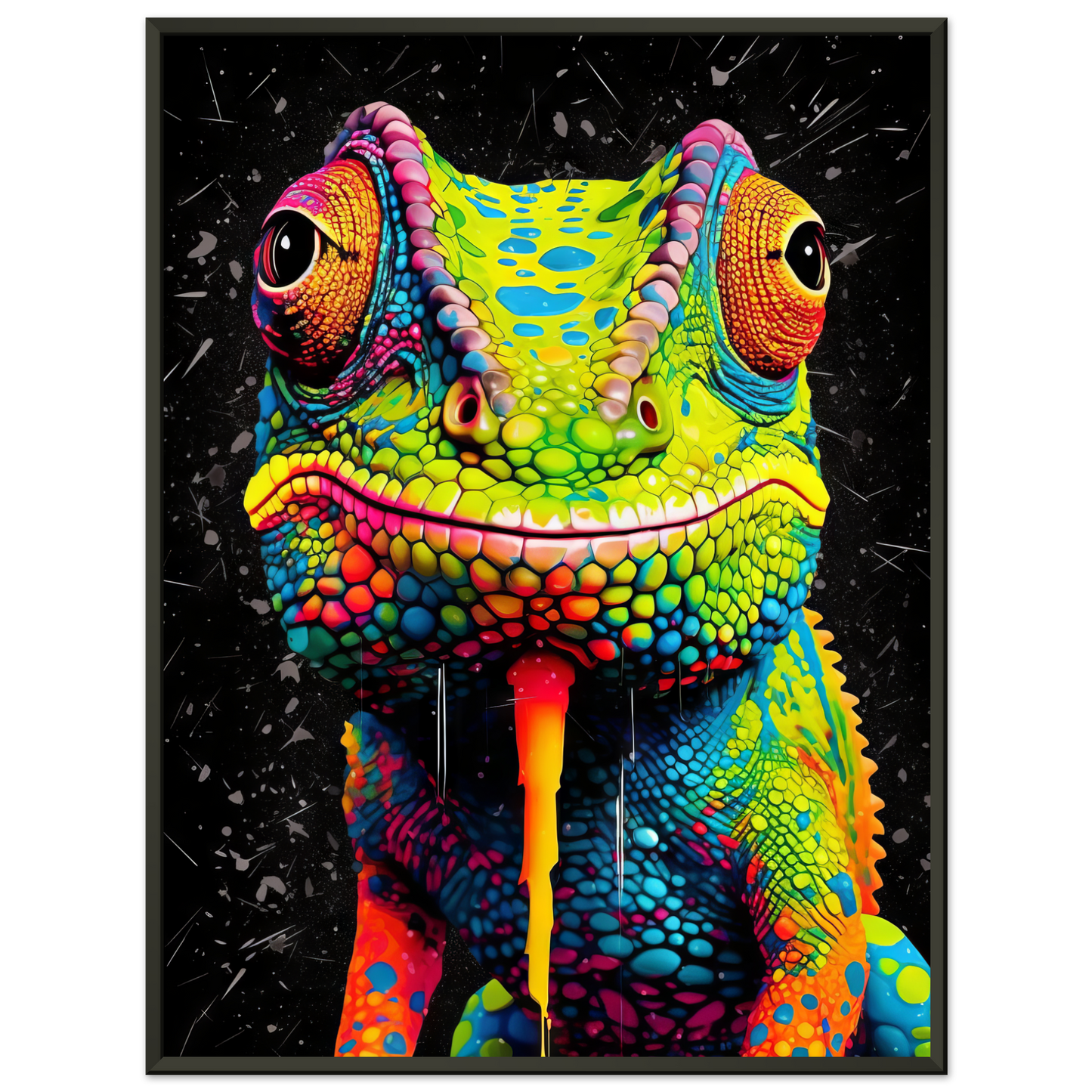 Chamäleon (Pop-Art) (CHAMELEON03)