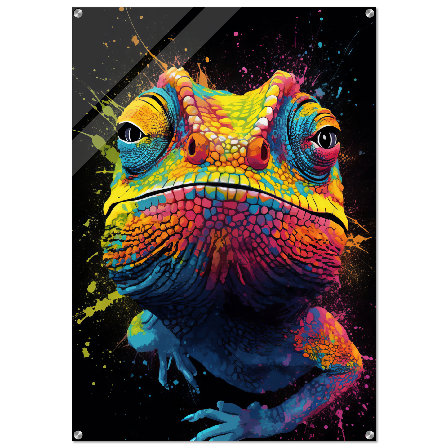 Chamäleon (Pop-Art) (CHAMELEON04)