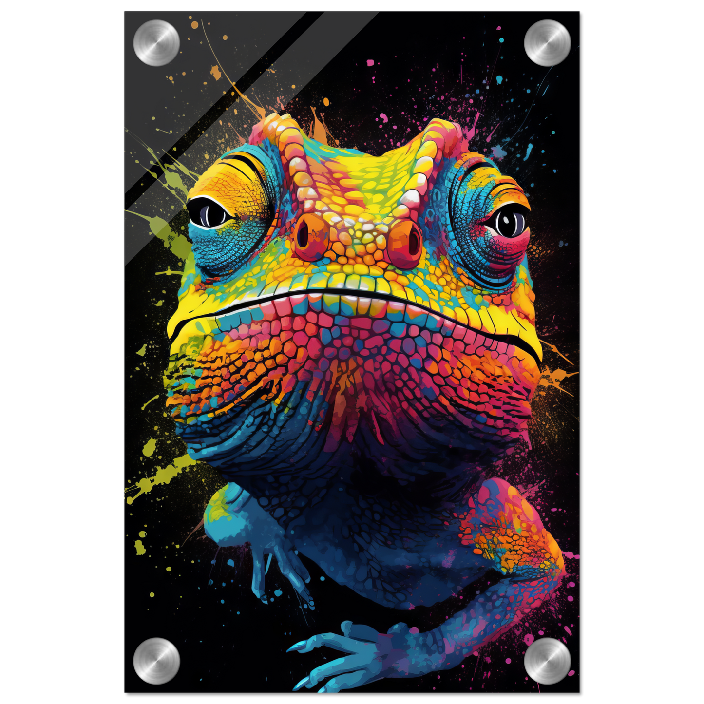 Chamäleon (Pop-Art) (CHAMELEON04)
