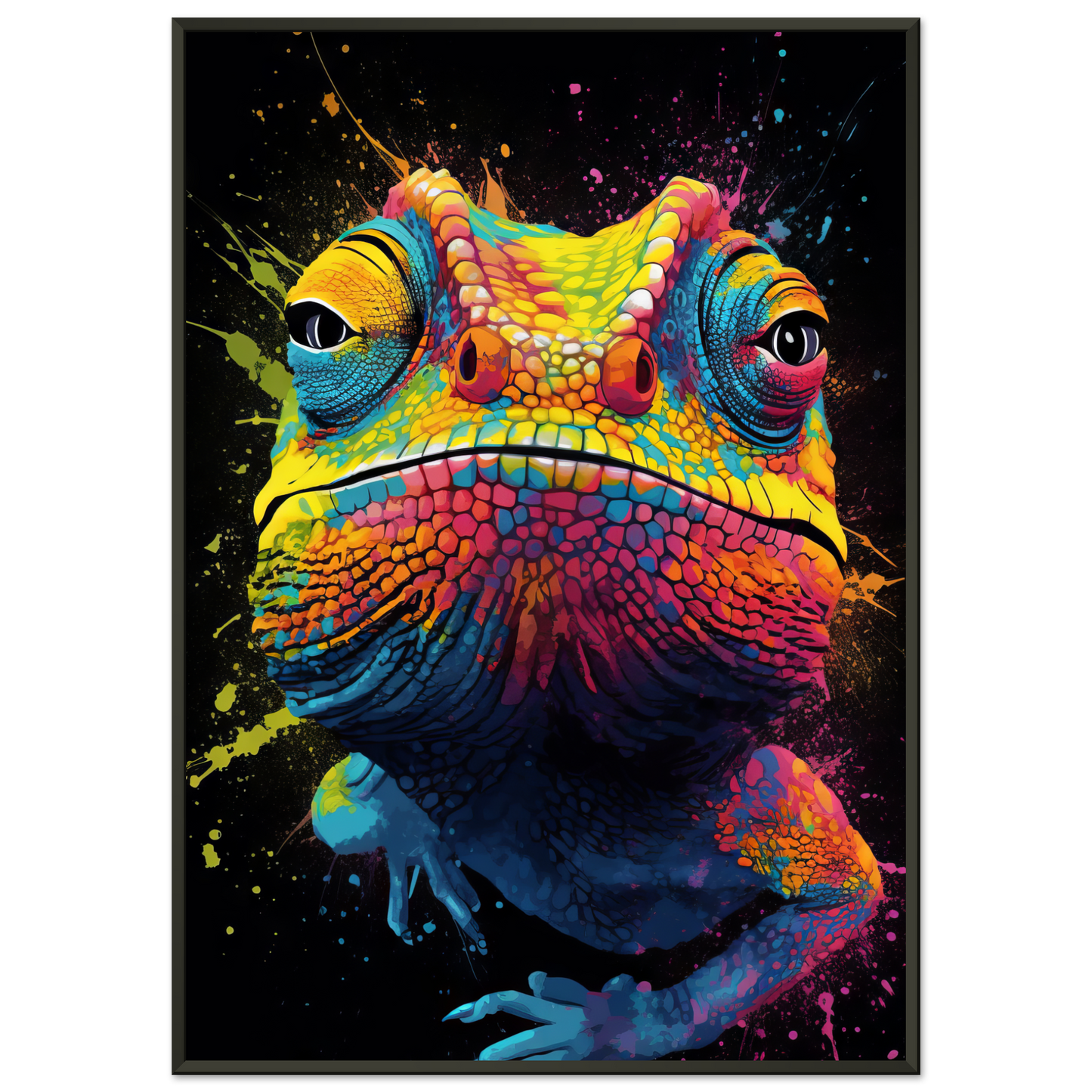 Chamäleon (Pop-Art) (CHAMELEON04)