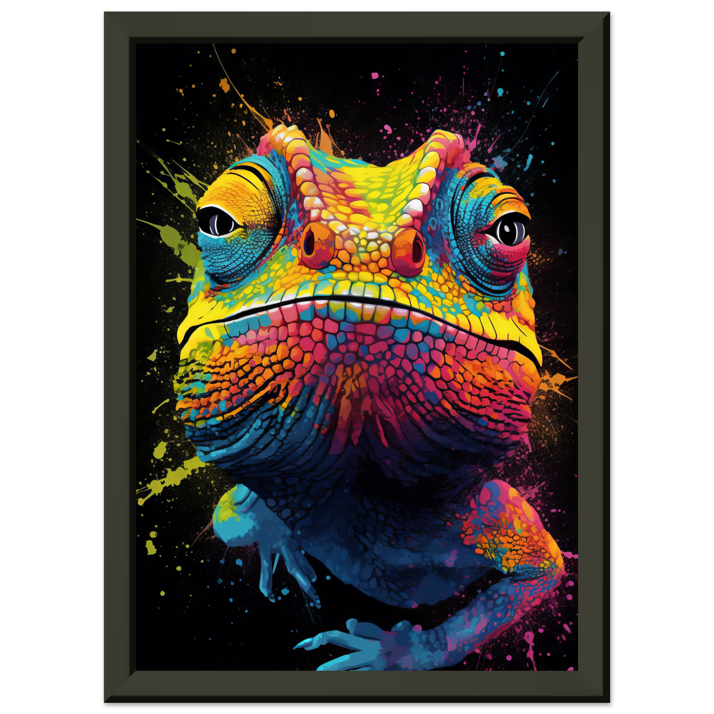 Chamäleon (Pop-Art) (CHAMELEON04)