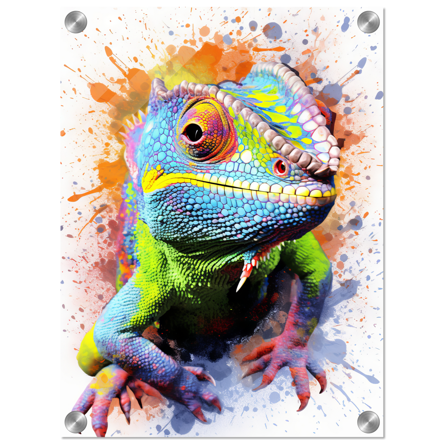 Chamäleon (Pop-Art) (CHAMELEON05)