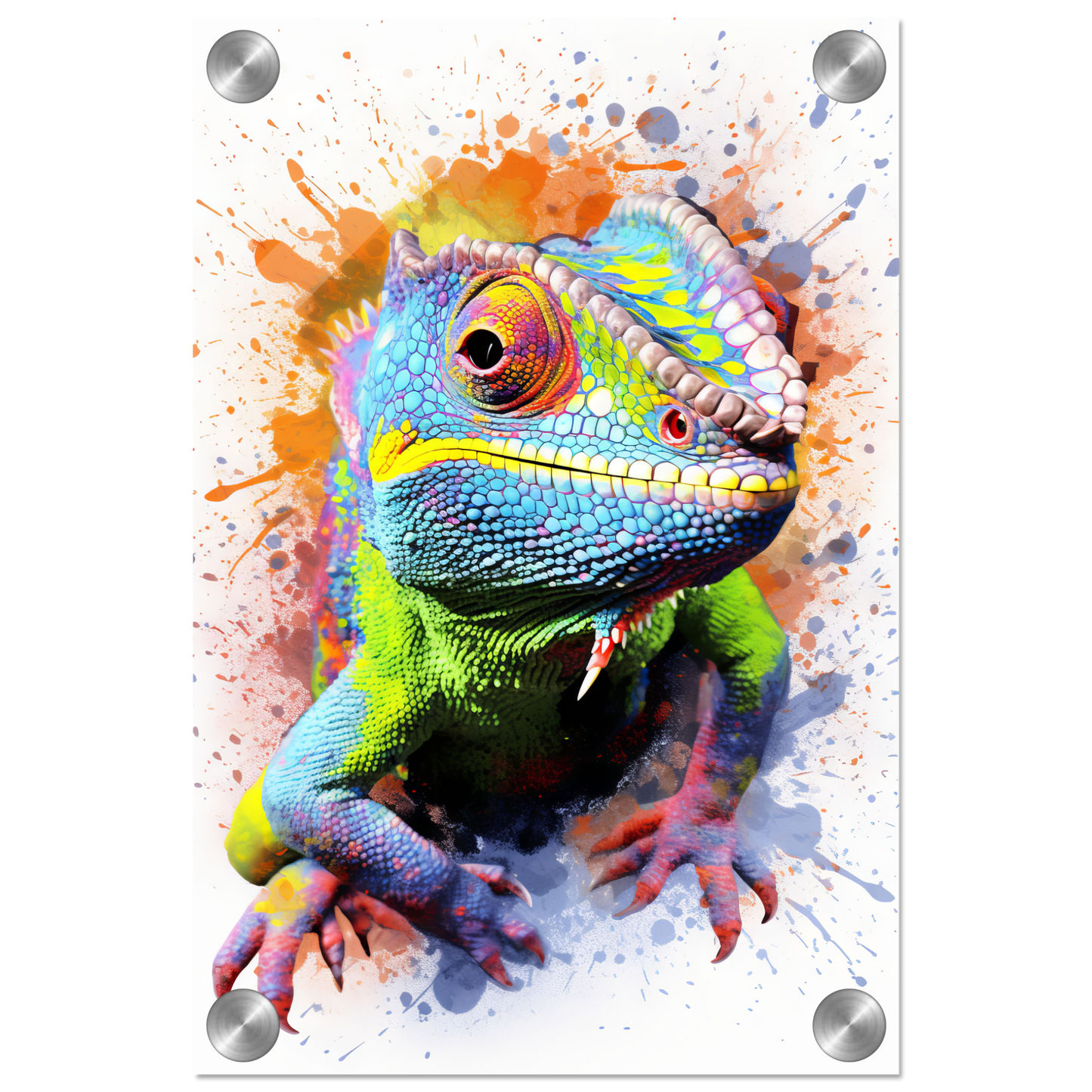 Chamäleon (Pop-Art) (CHAMELEON05)