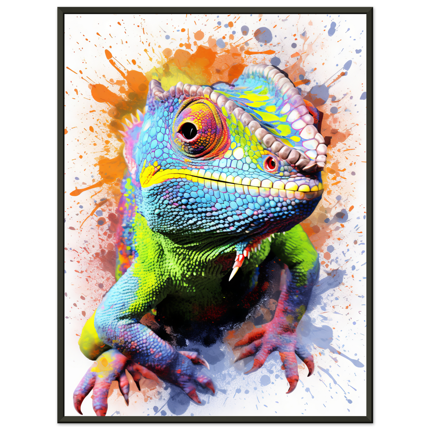 Chamäleon (Pop-Art) (CHAMELEON05)