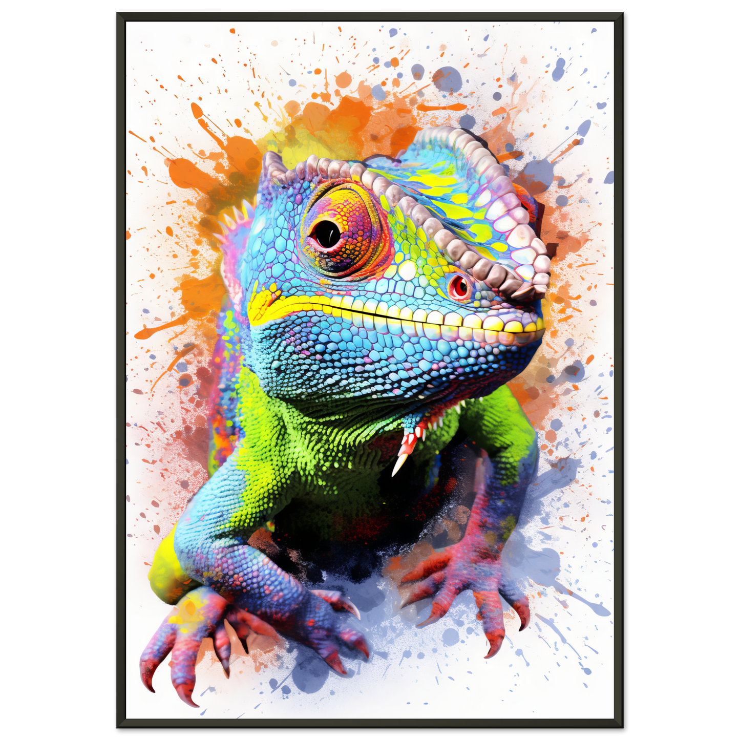 Chamäleon (Pop-Art) (CHAMELEON05)