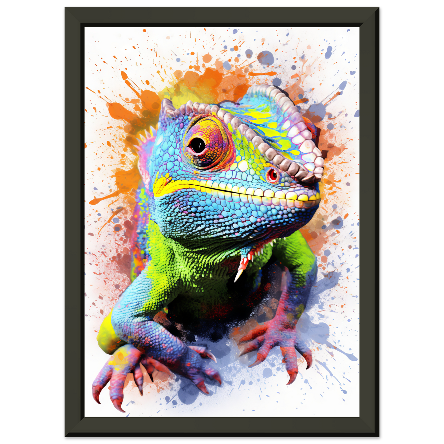Chamäleon (Pop-Art) (CHAMELEON05)