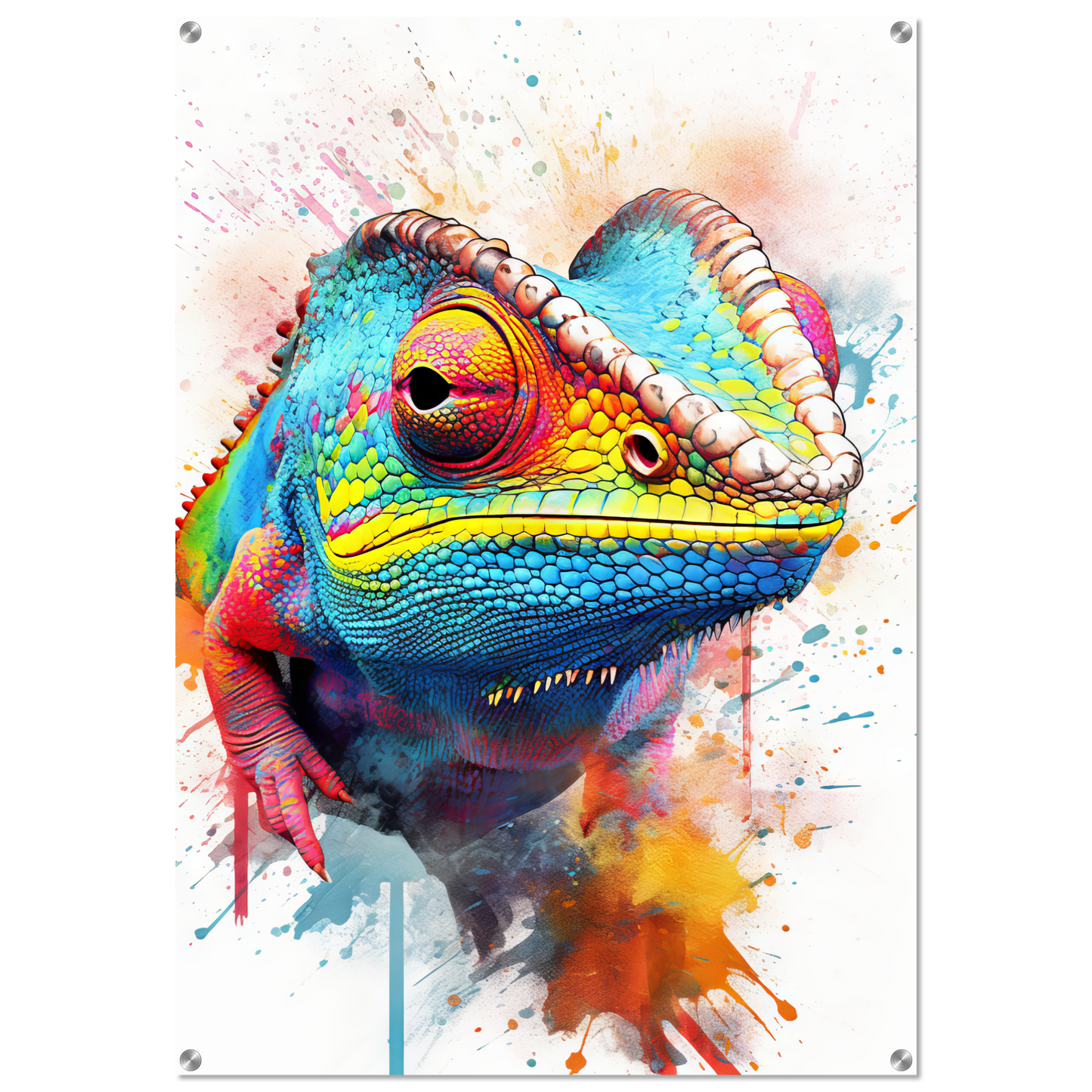 Chamäleon (Pop-Art) (CHAMELEON06)