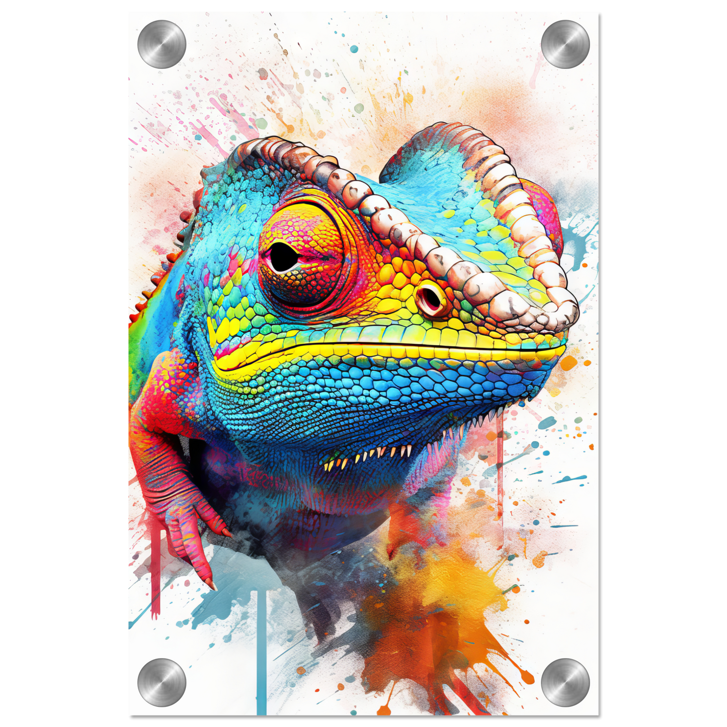 Chamäleon (Pop-Art) (CHAMELEON06)