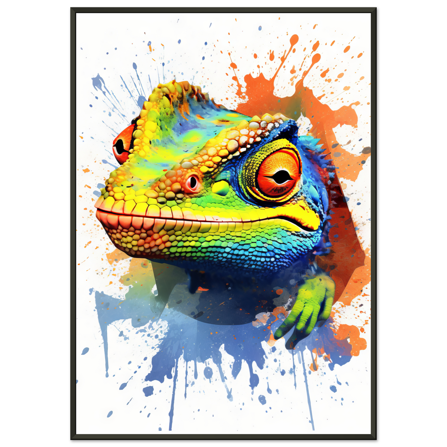 Chamäleon (Pop-Art) (CHAMELEON07)