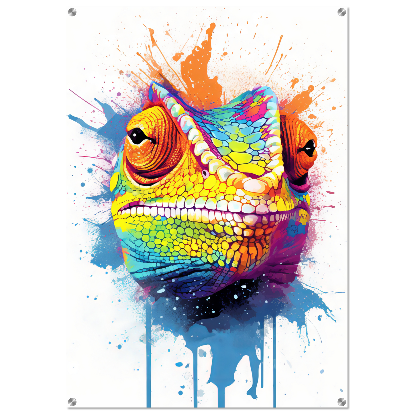 Chamäleon (Pop-Art) (CHAMELEON08)