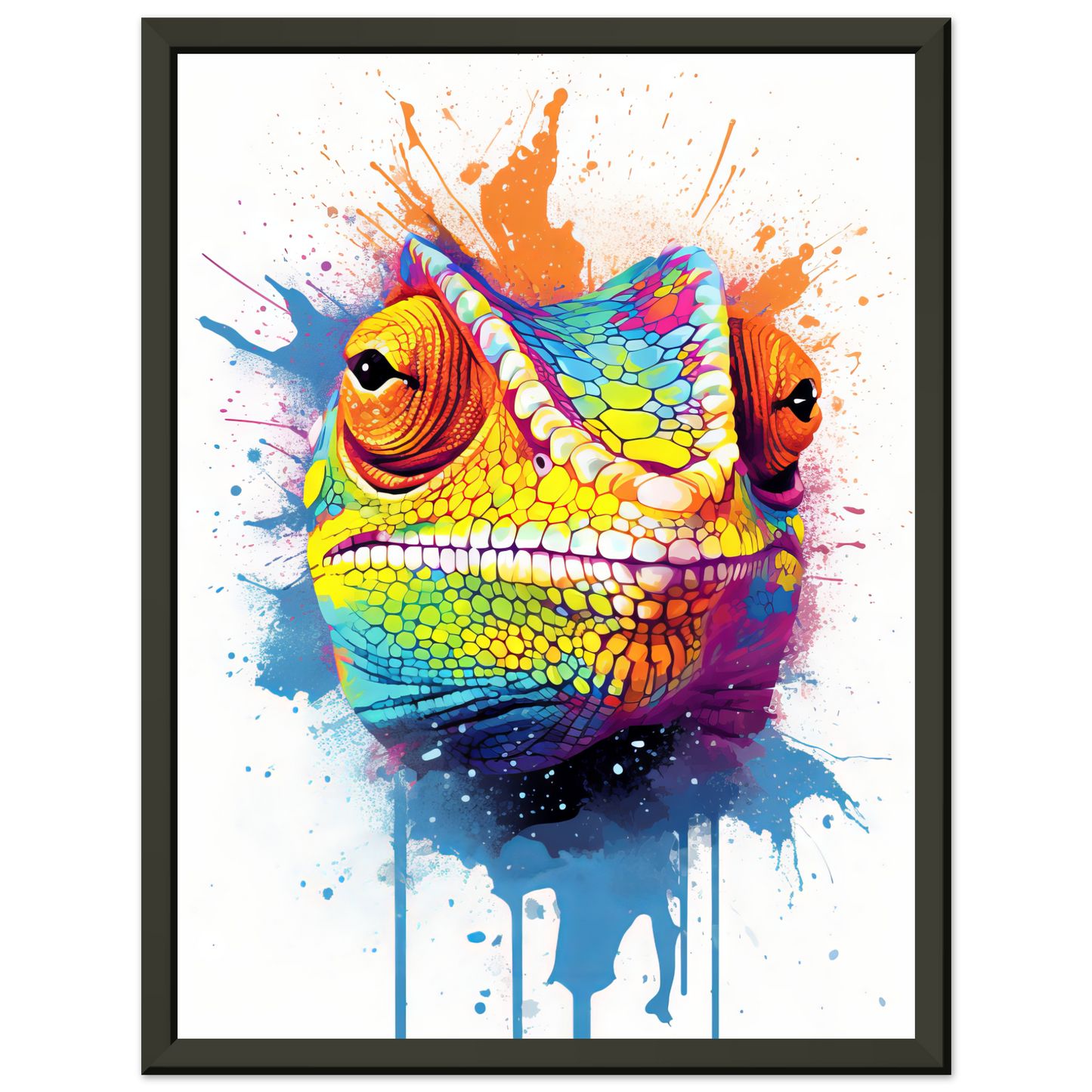 Chamäleon (Pop-Art) (CHAMELEON08)