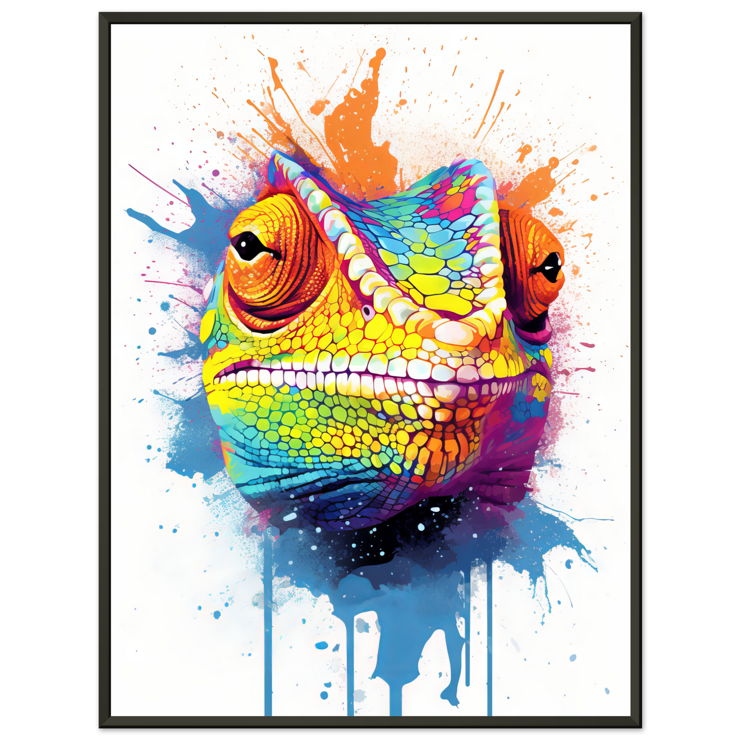 Chamäleon (Pop-Art) (CHAMELEON08)