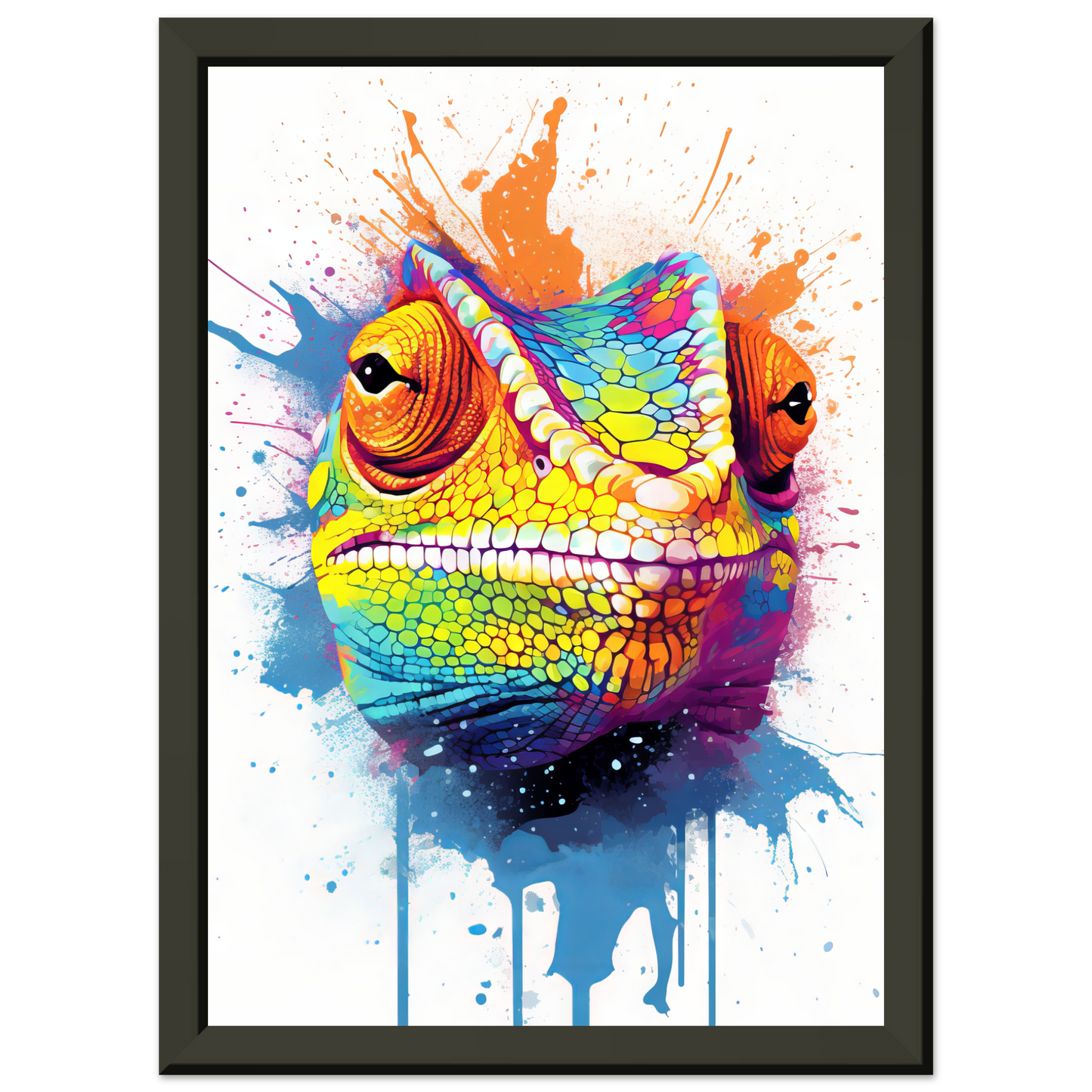 Chamäleon (Pop-Art) (CHAMELEON08)