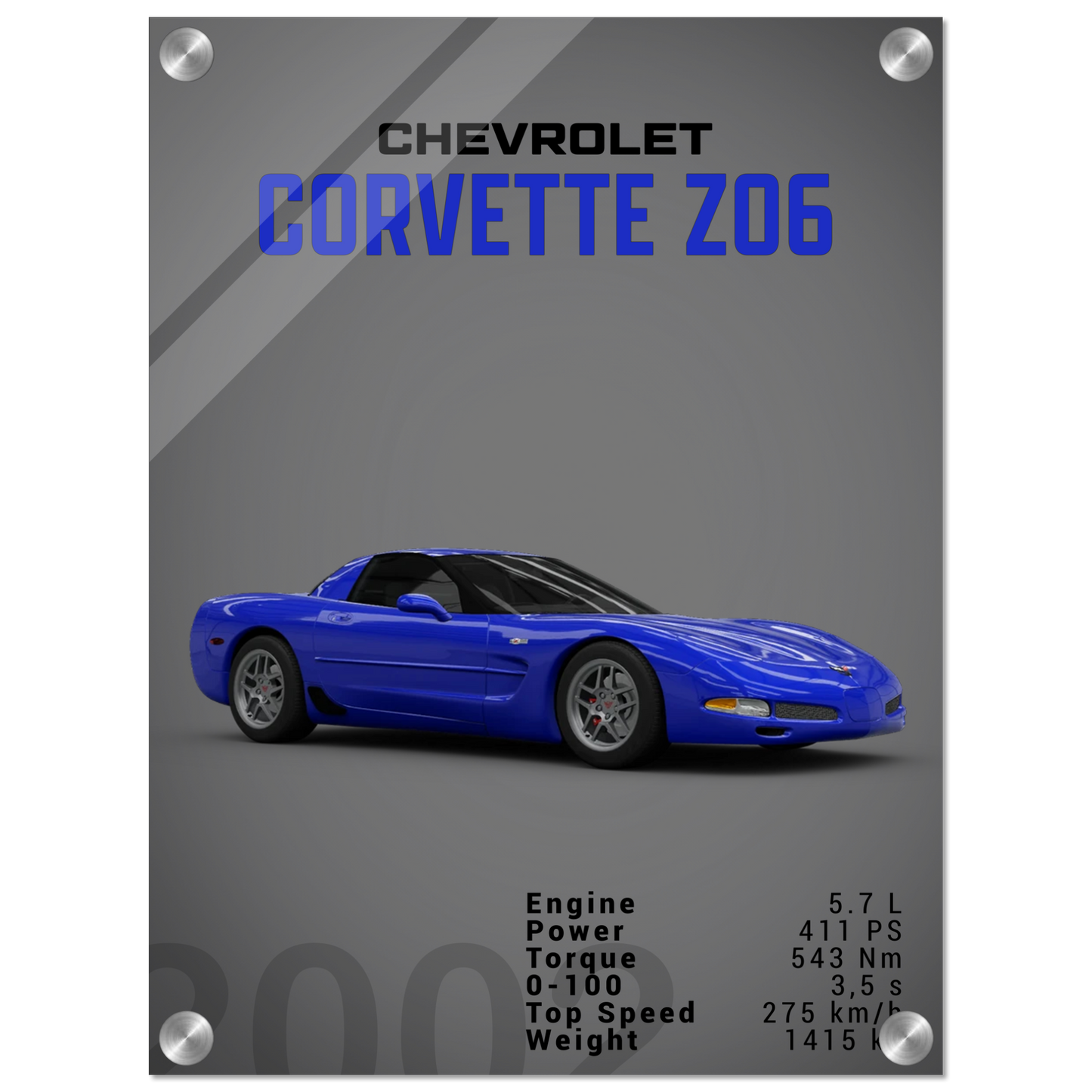 Chevorlet Corvette C5 Z06 (CHEVY02D)