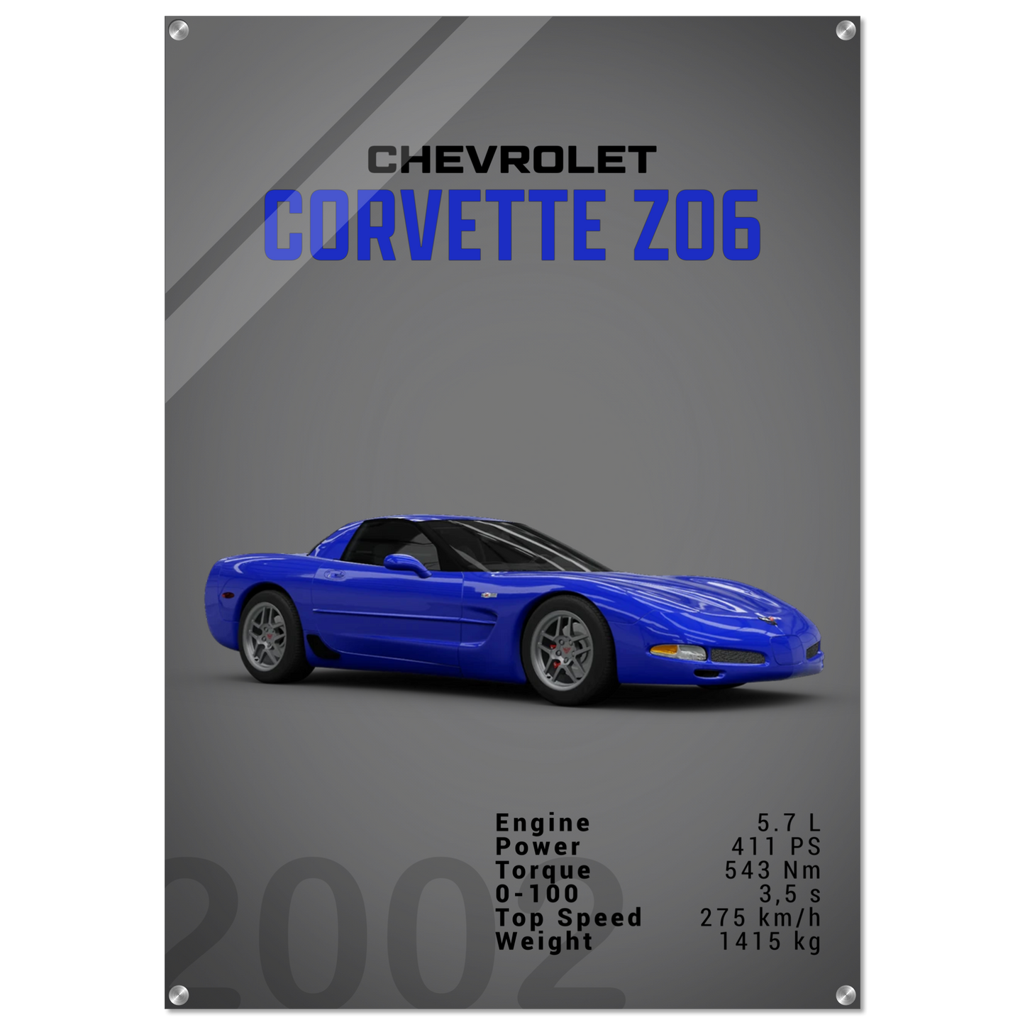Chevorlet Corvette C5 Z06 (CHEVY02D)