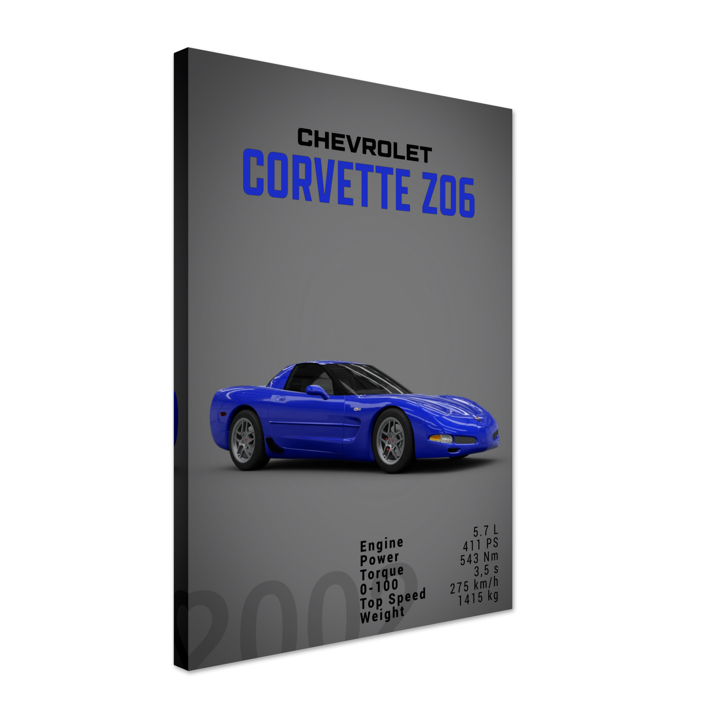 Chevorlet Corvette C5 Z06 (CHEVY02D)