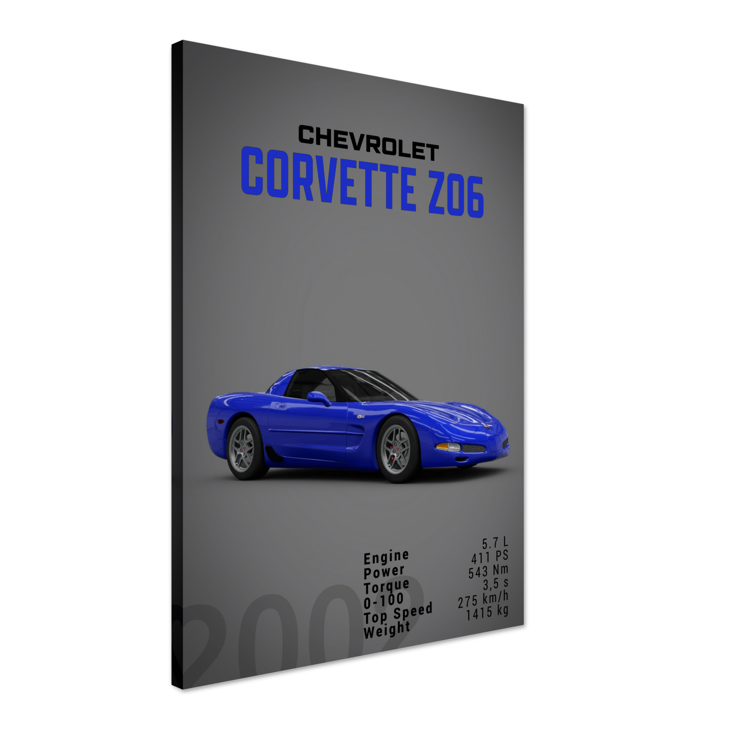 Chevorlet Corvette C5 Z06 (CHEVY02D)