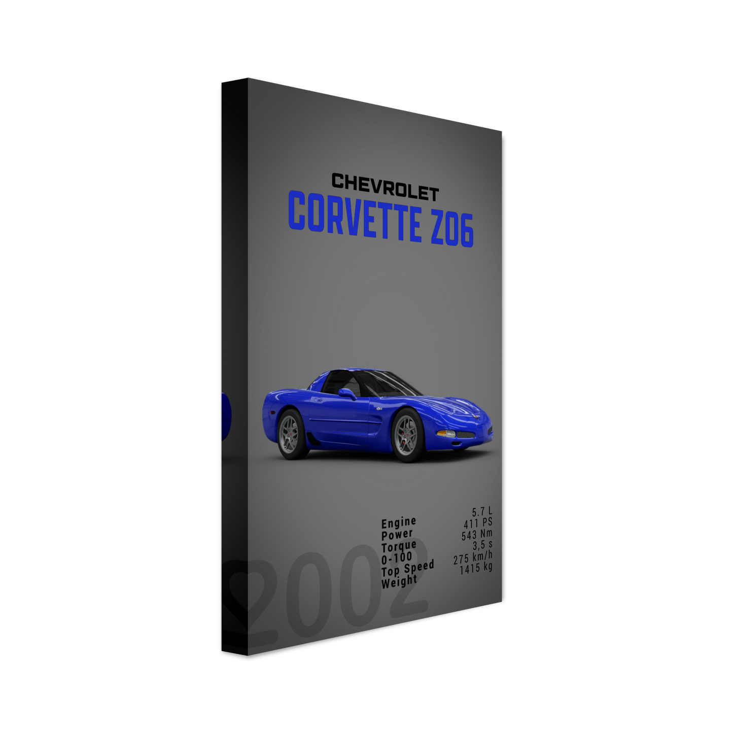 Chevorlet Corvette C5 Z06 (CHEVY02D)