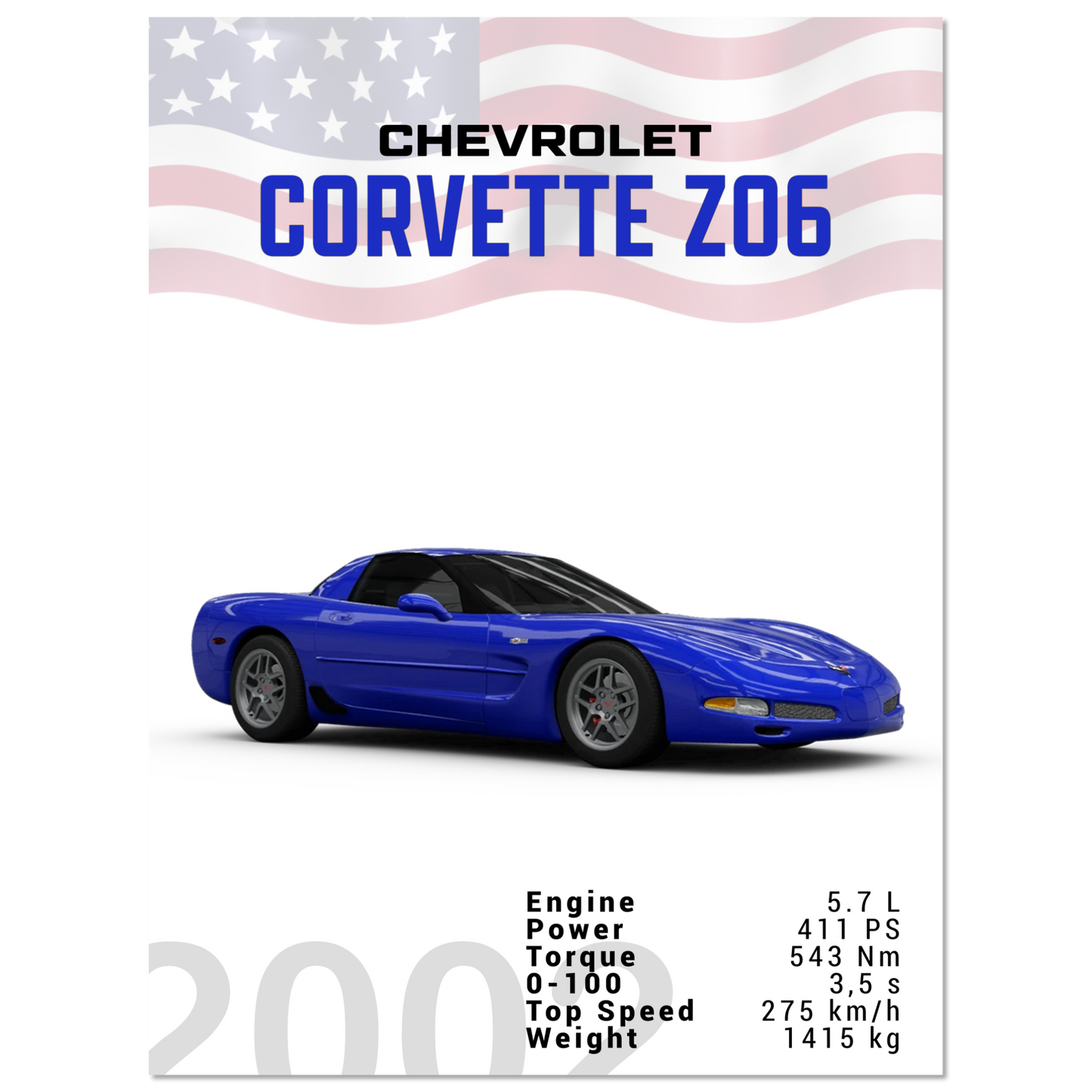 Chevorlet Corvette C5 Z06 (CHEVY02)