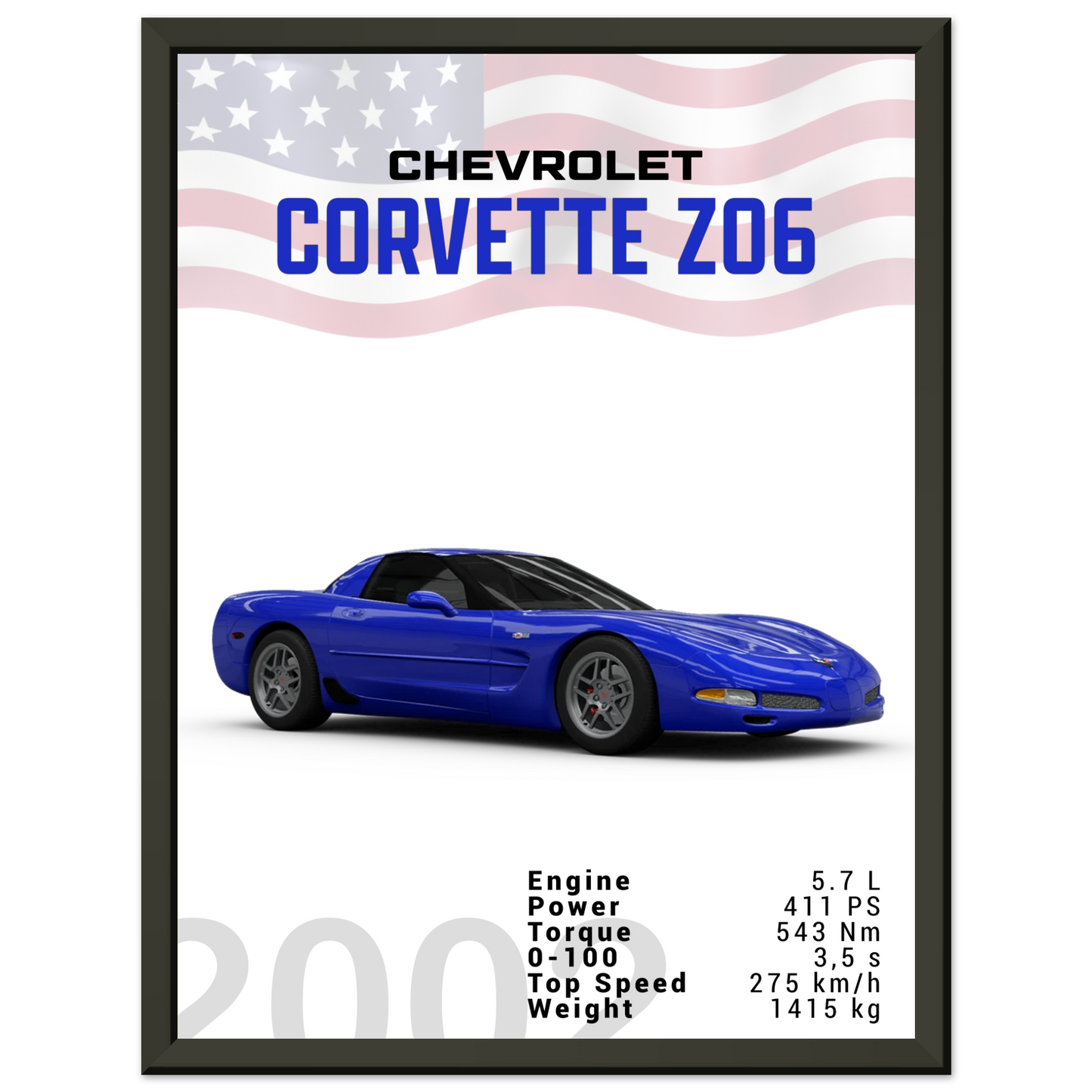 Chevorlet Corvette C5 Z06 (CHEVY02)