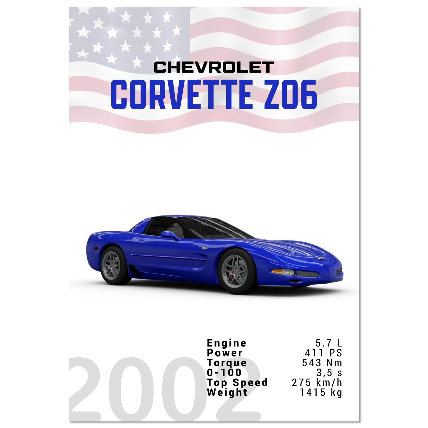 Chevorlet Corvette C5 Z06 (CHEVY02)