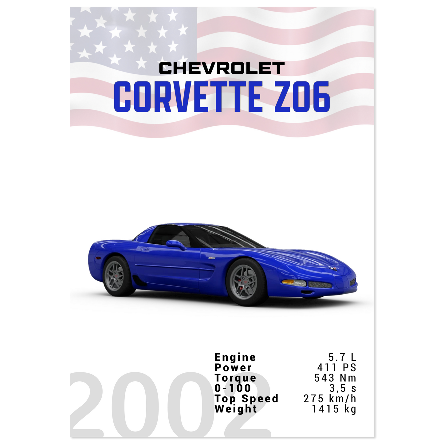 Chevorlet Corvette C5 Z06 (CHEVY02)