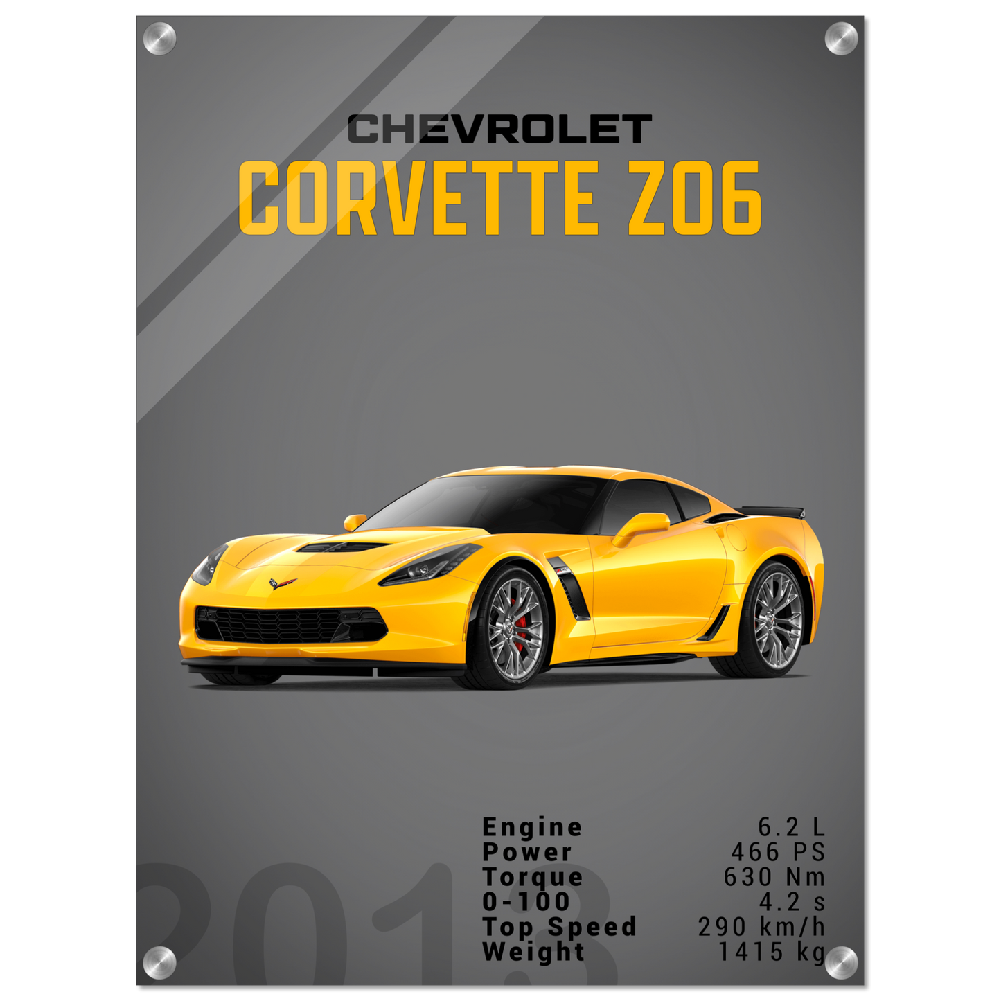 Chevorlet Corvette C7 Z06 (CHEVY03D)