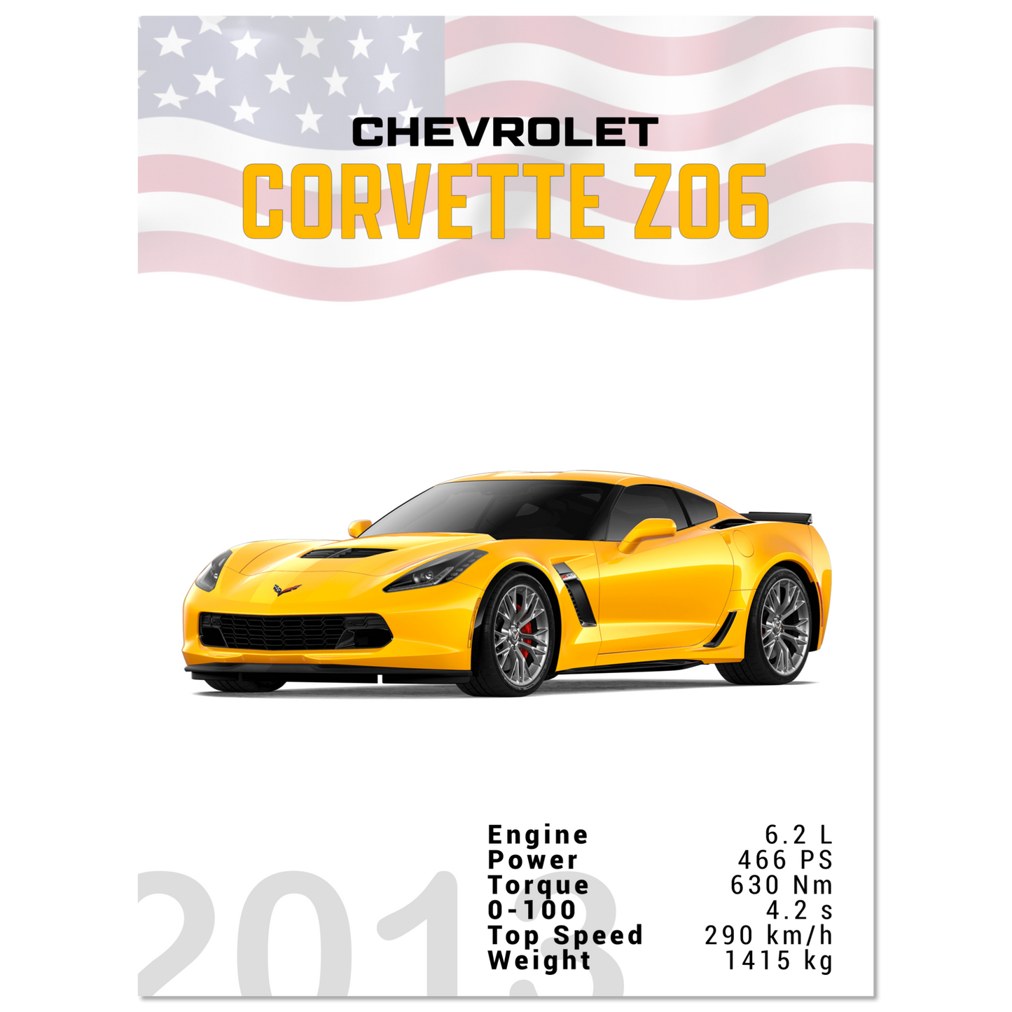 Chevorlet Corvette C7 Z06 (CHEVY03)