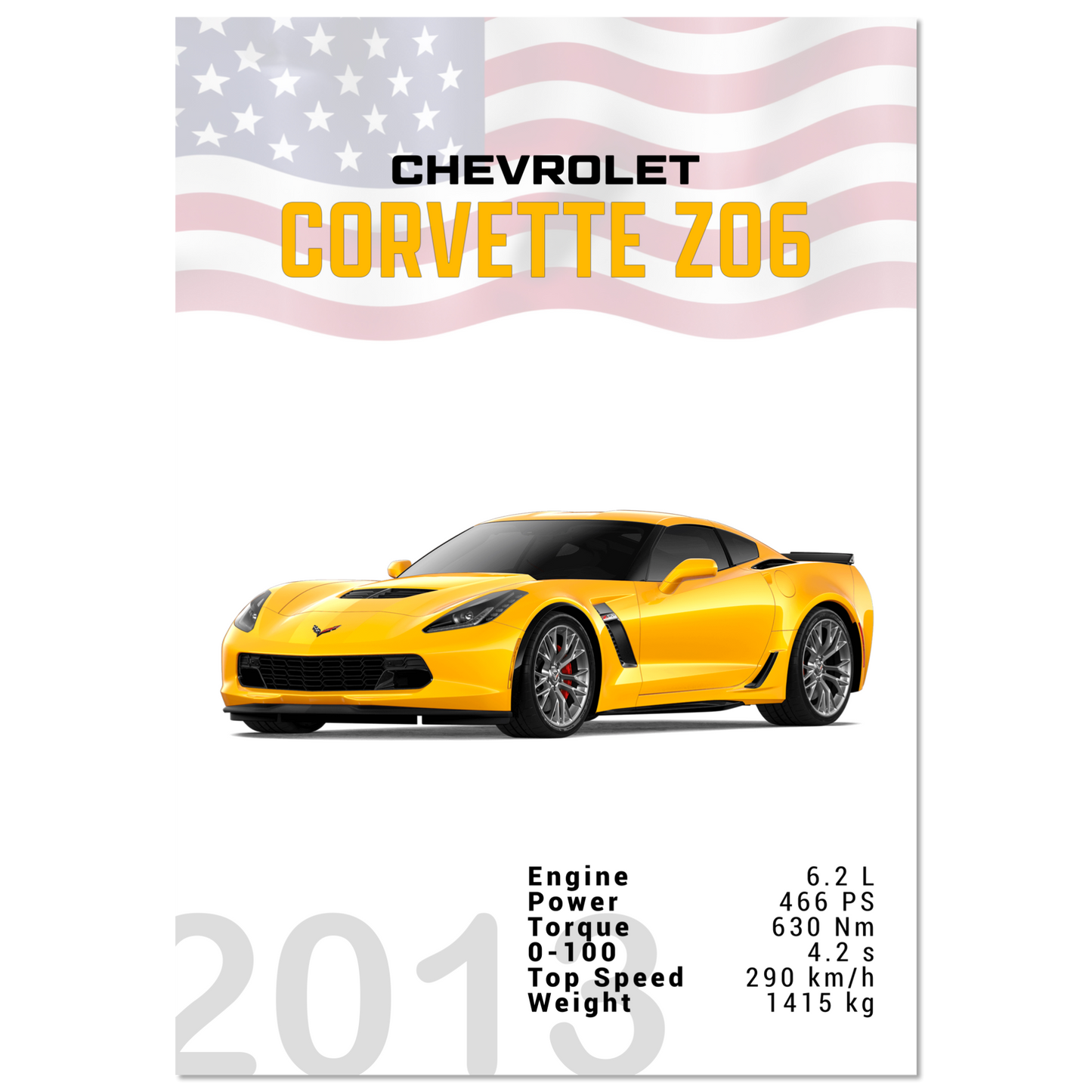 Chevorlet Corvette C7 Z06 (CHEVY03)