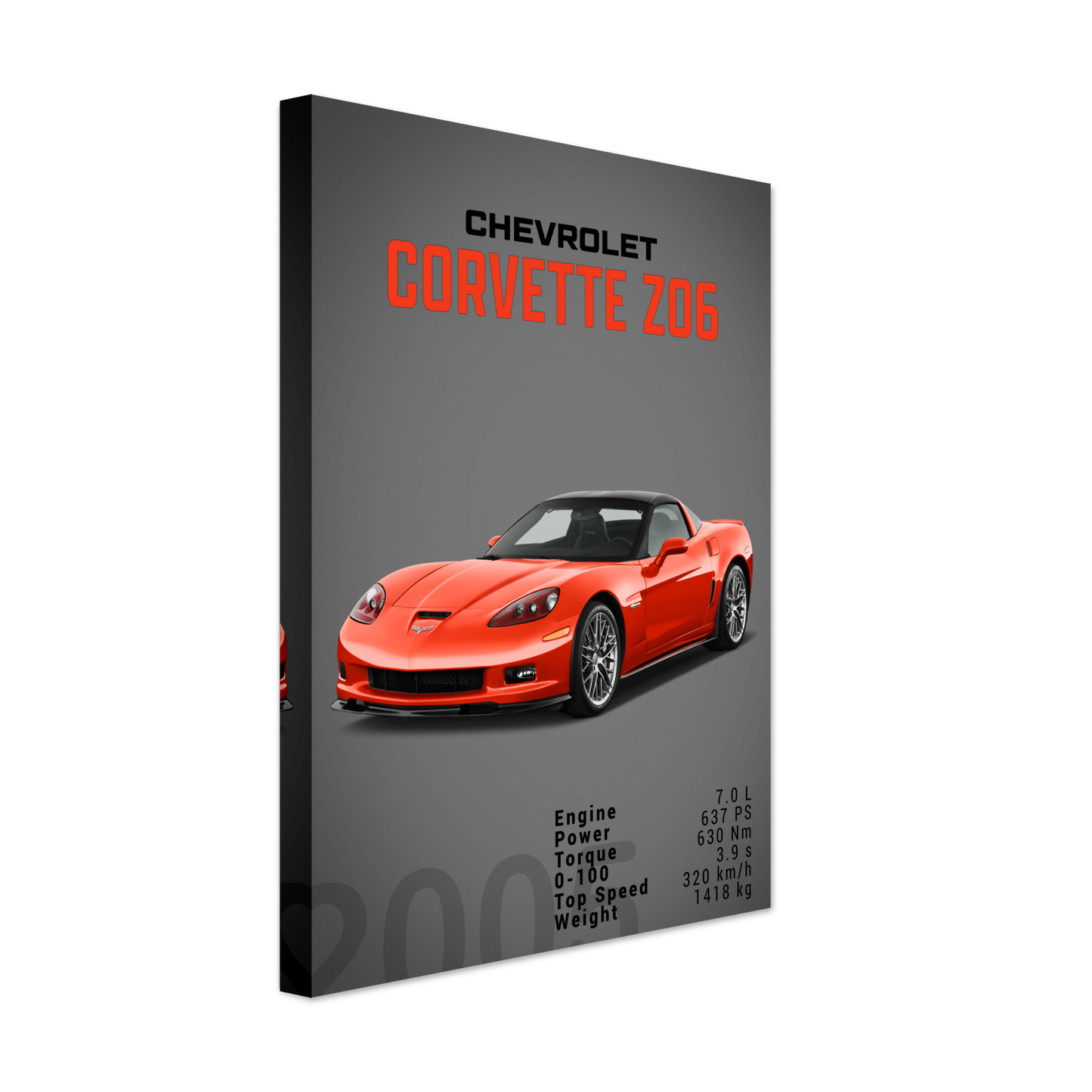 Chevorlet Corvette C6 Z06 (CHEVY04D)