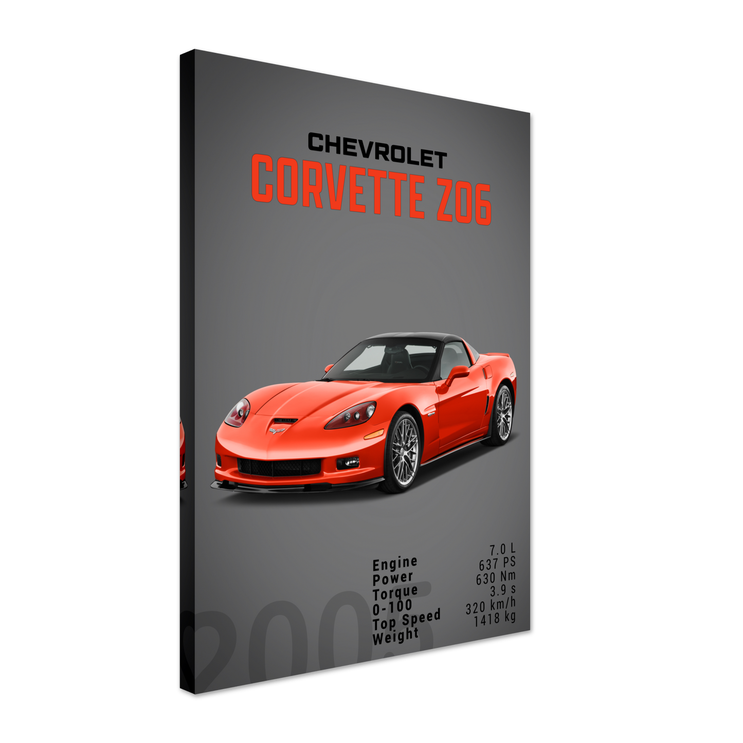 Chevorlet Corvette C6 Z06 (CHEVY04D)