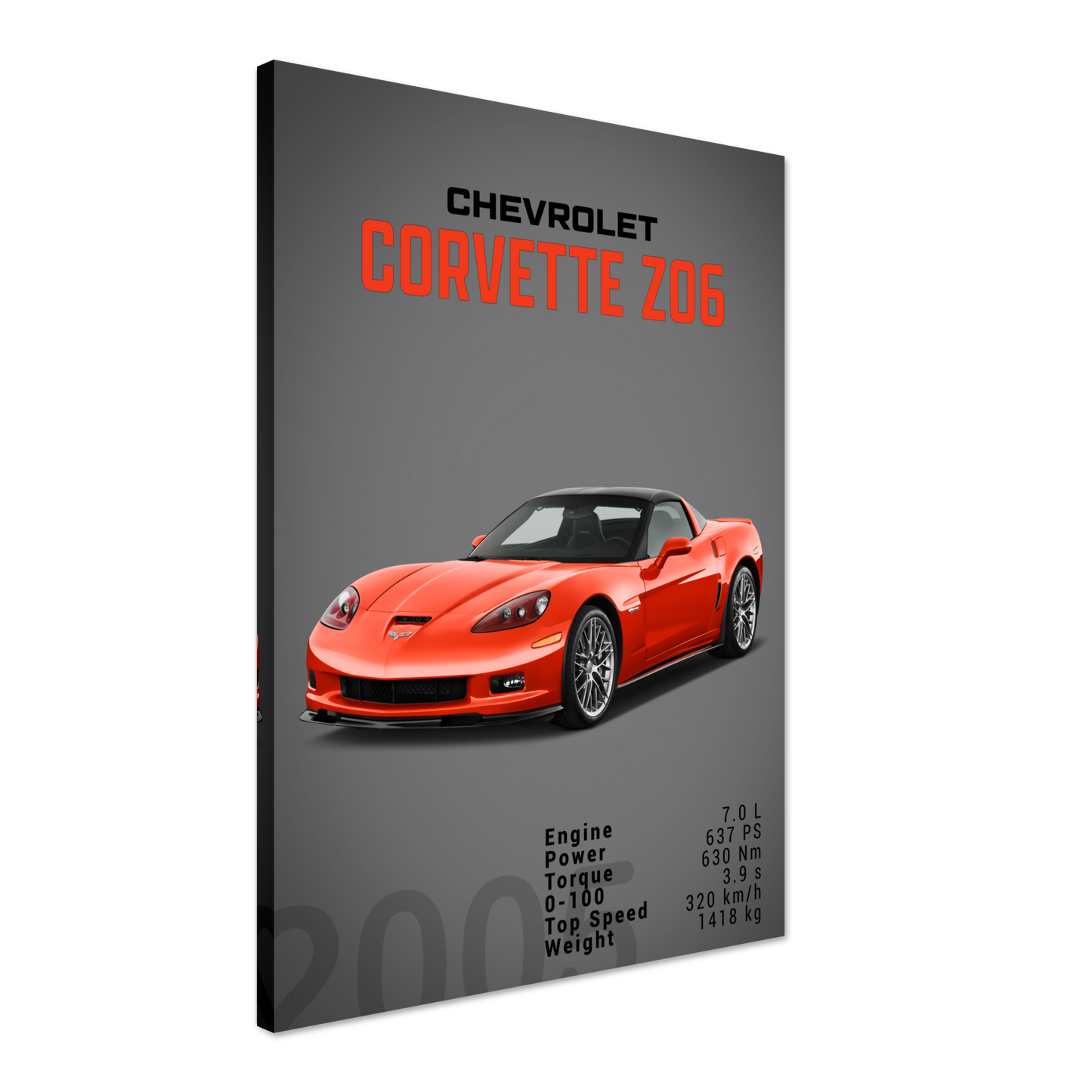 Chevorlet Corvette C6 Z06 (CHEVY04D)