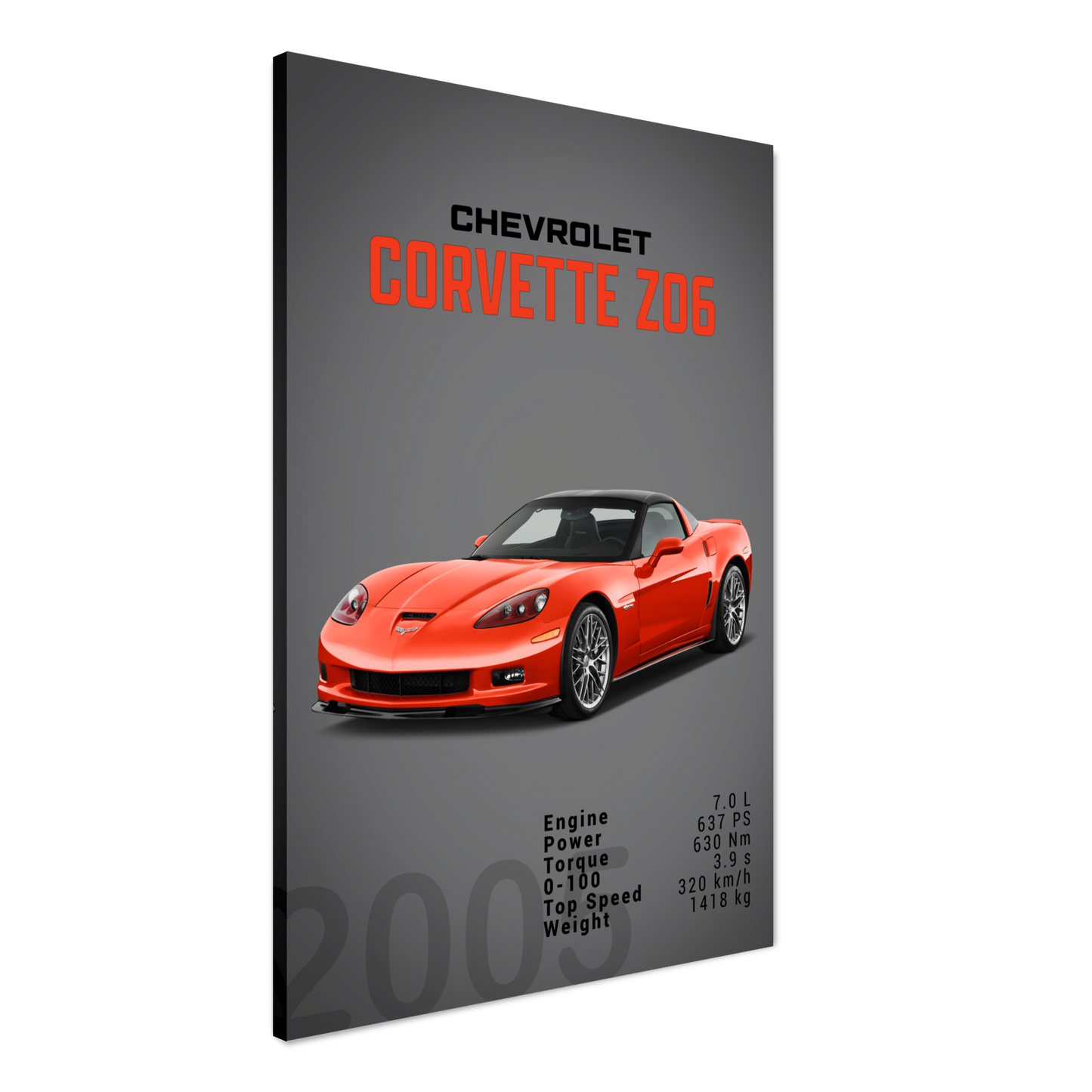 Chevorlet Corvette C6 Z06 (CHEVY04D)