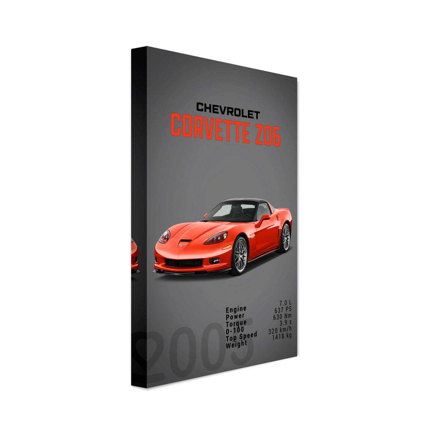 Chevorlet Corvette C6 Z06 (CHEVY04D)