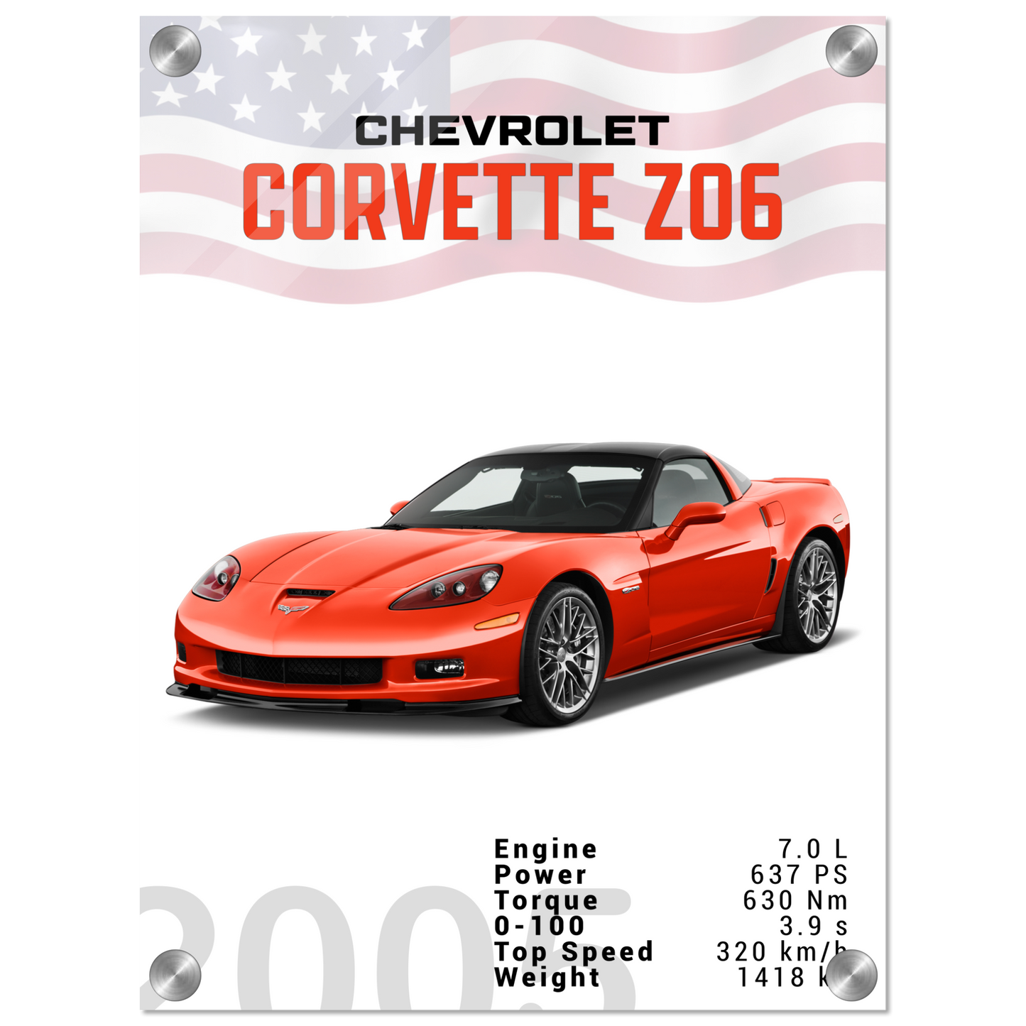 Chevorlet Corvette C6 Z06 (CHEVY04)