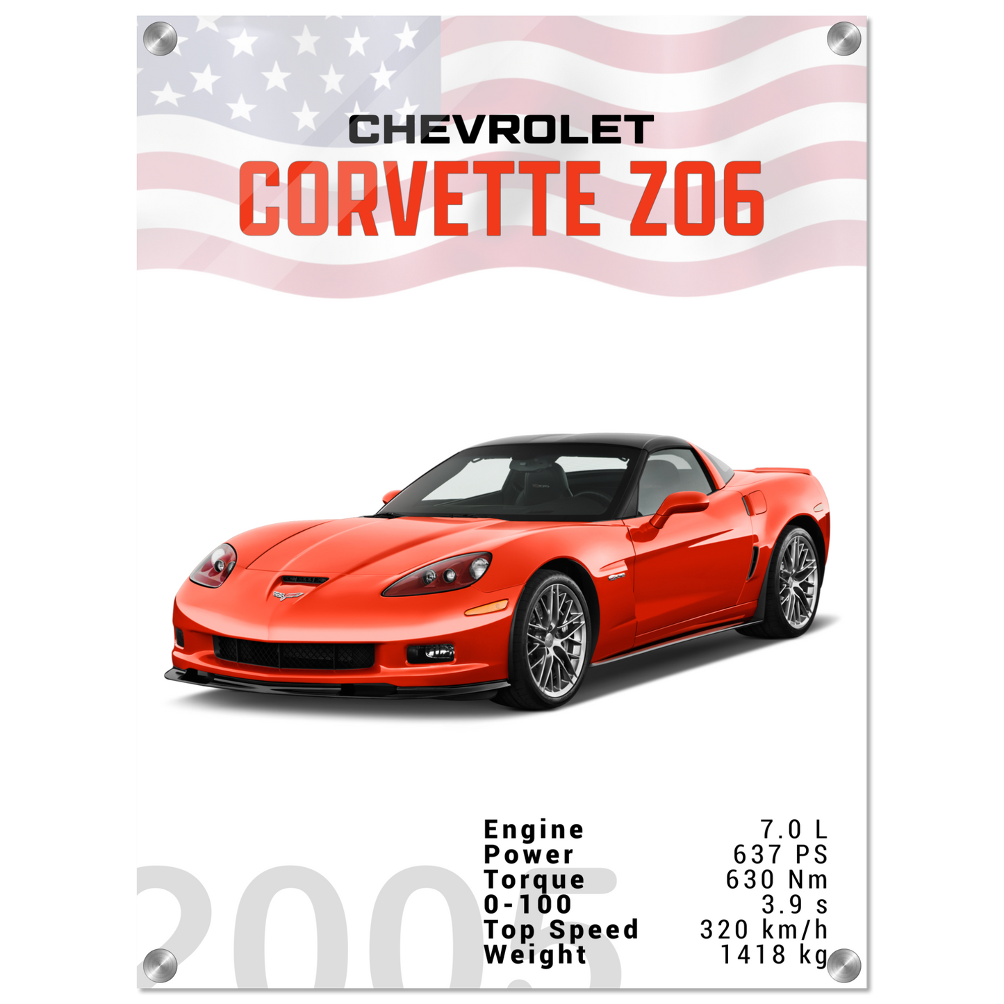 Chevorlet Corvette C6 Z06 (CHEVY04)