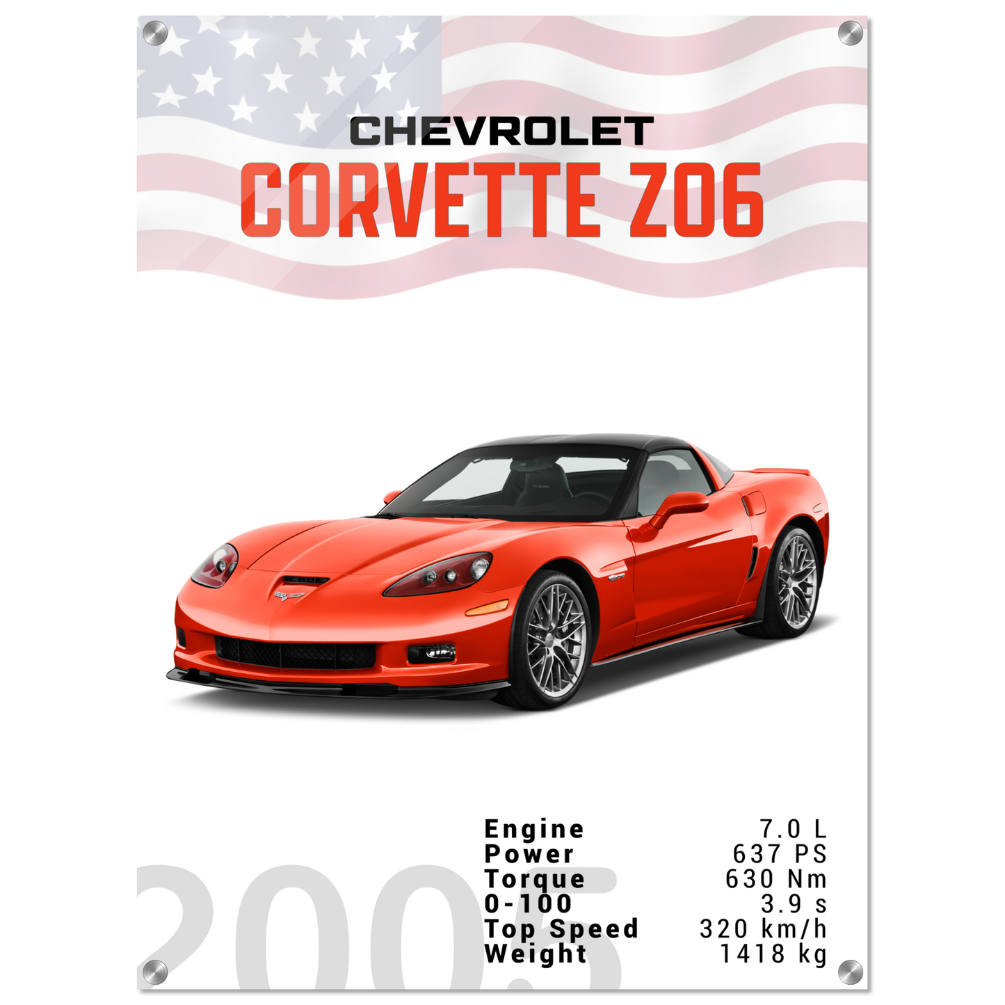 Chevorlet Corvette C6 Z06 (CHEVY04)