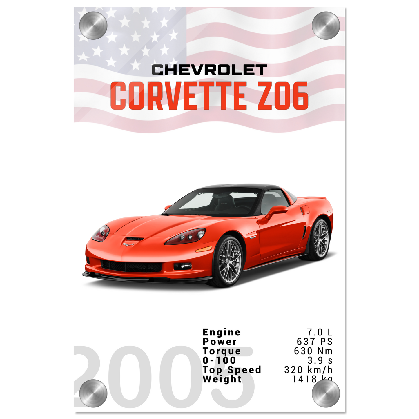 Chevorlet Corvette C6 Z06 (CHEVY04)