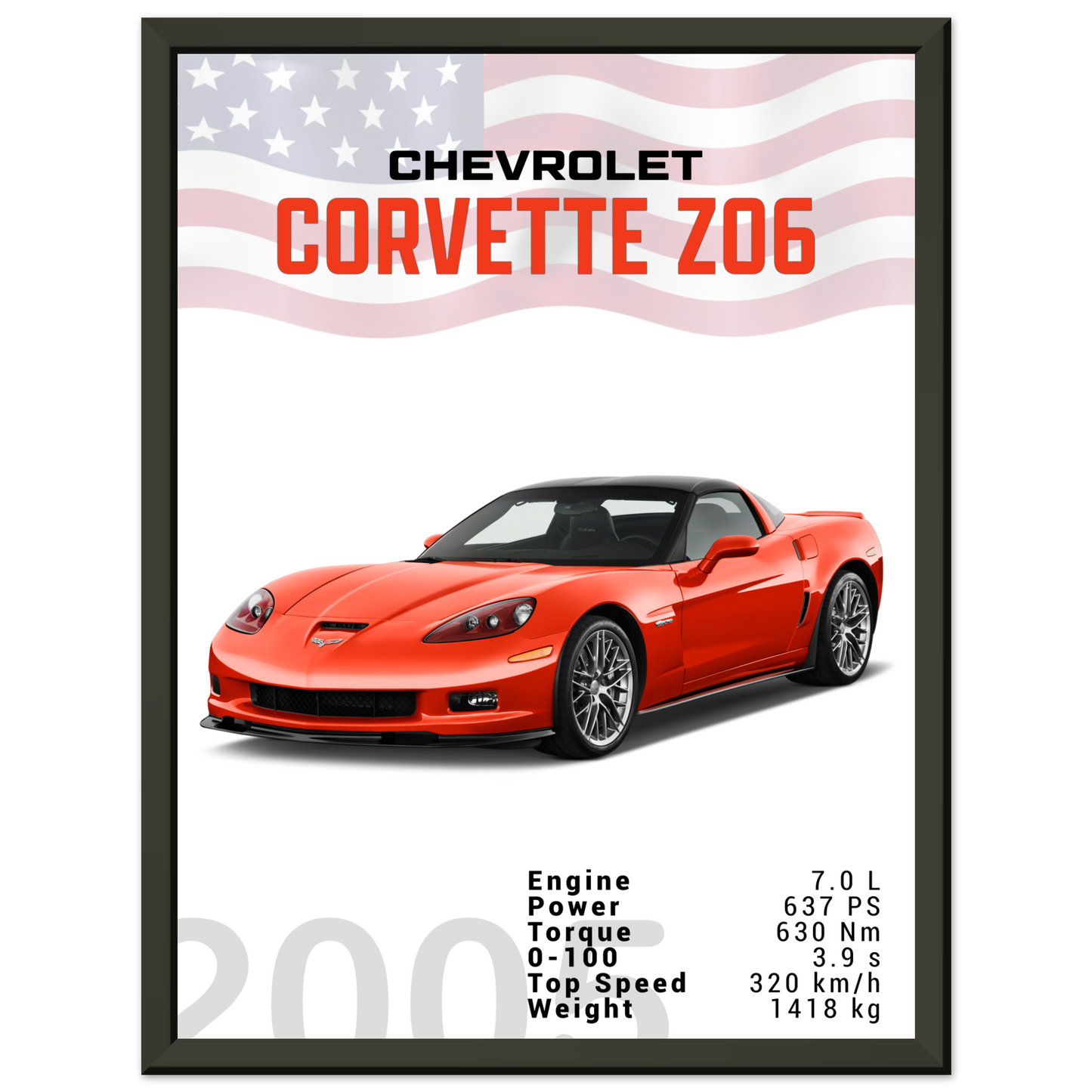Chevorlet Corvette C6 Z06 (CHEVY04)