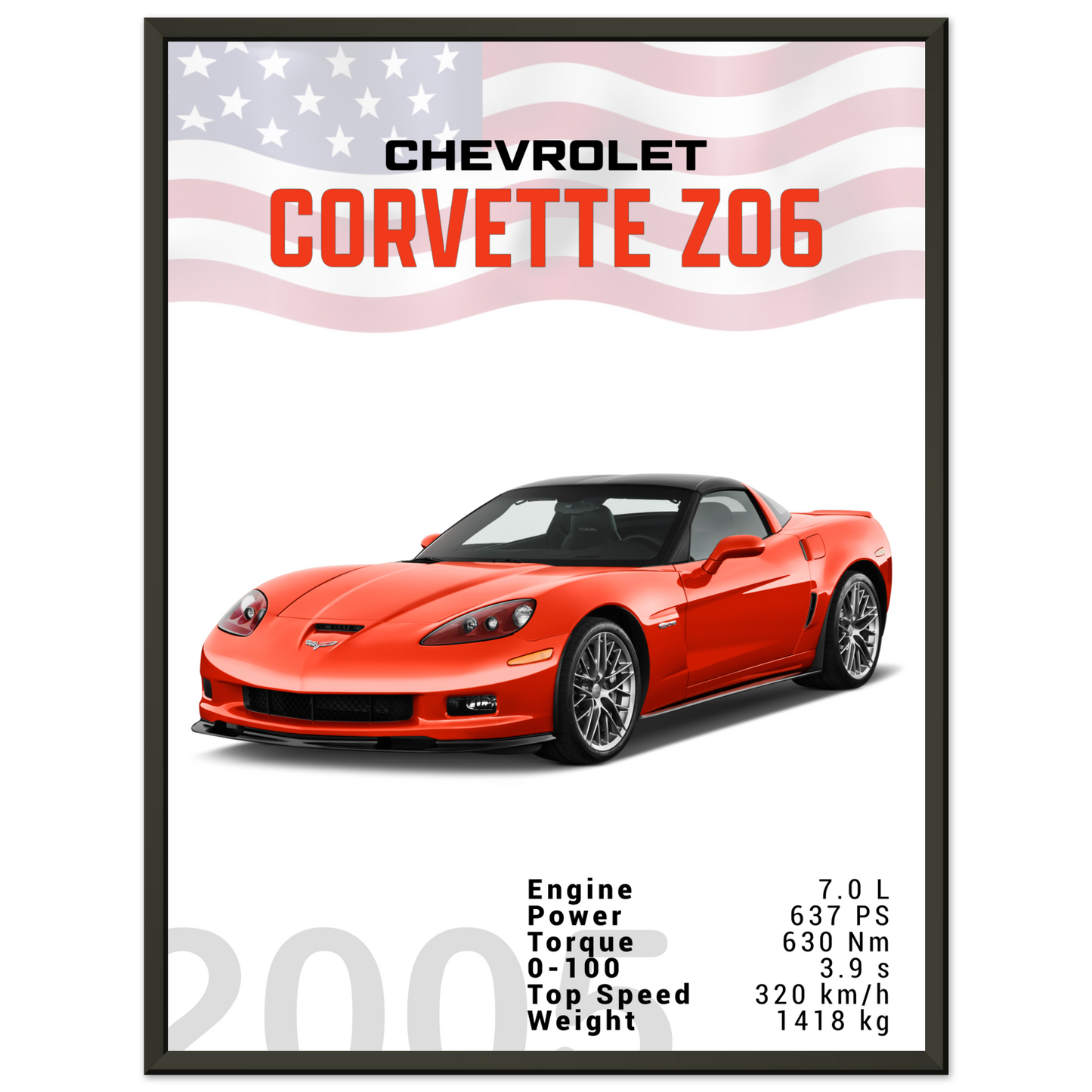 Chevorlet Corvette C6 Z06 (CHEVY04)