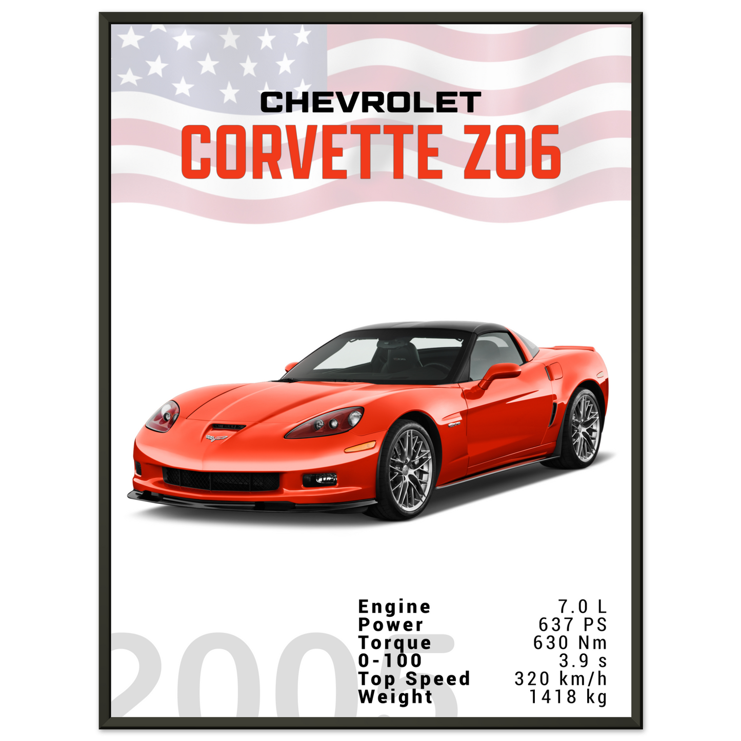 Chevorlet Corvette C6 Z06 (CHEVY04)