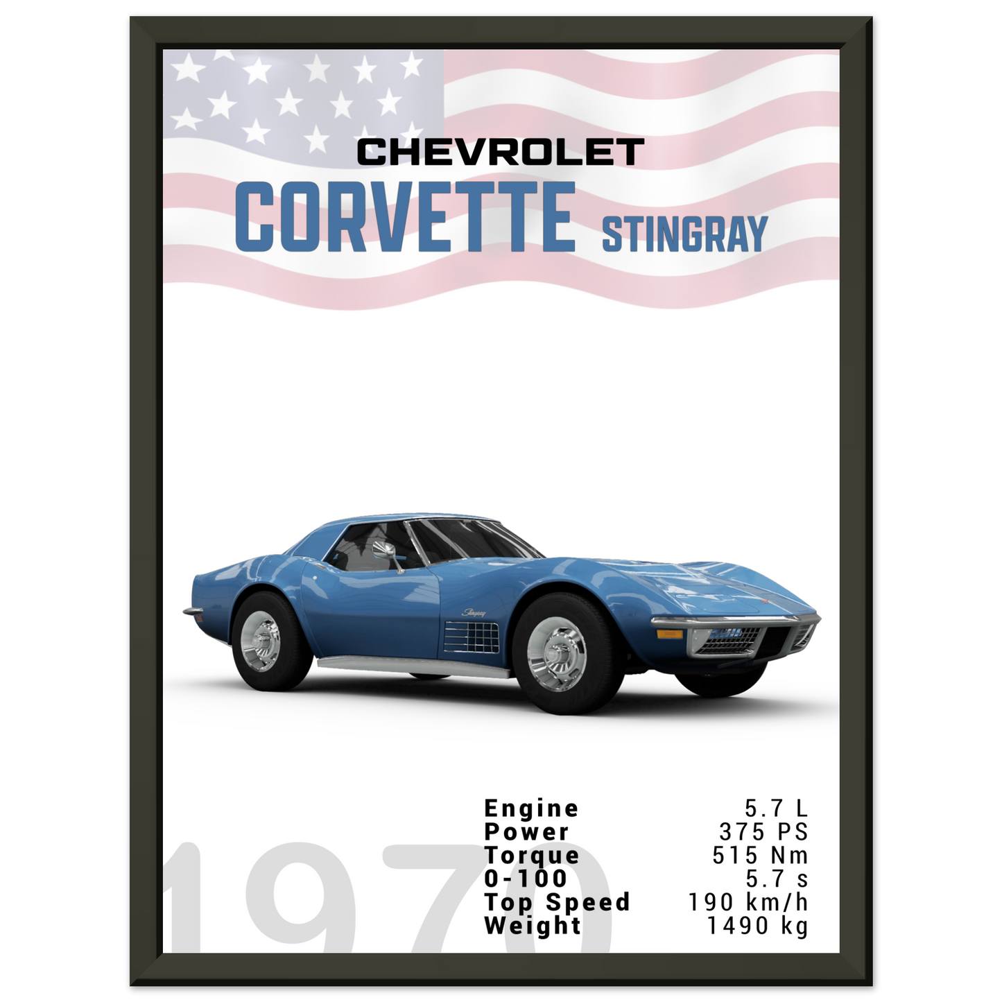 Chevorlet Corvette C3 Stingray (CHEVY06)