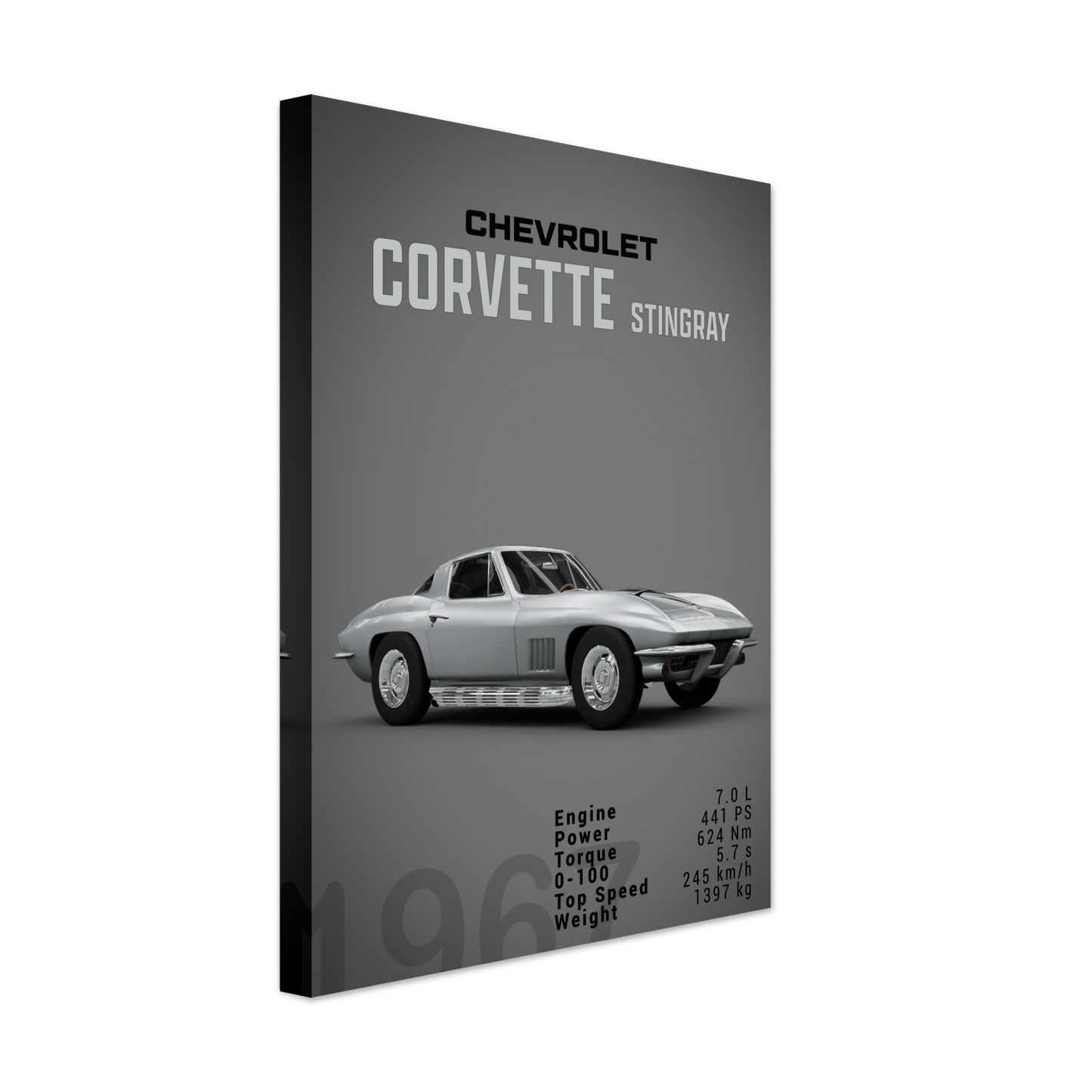 Chevorlet Corvette C2 Stingray (CHEVY07D)