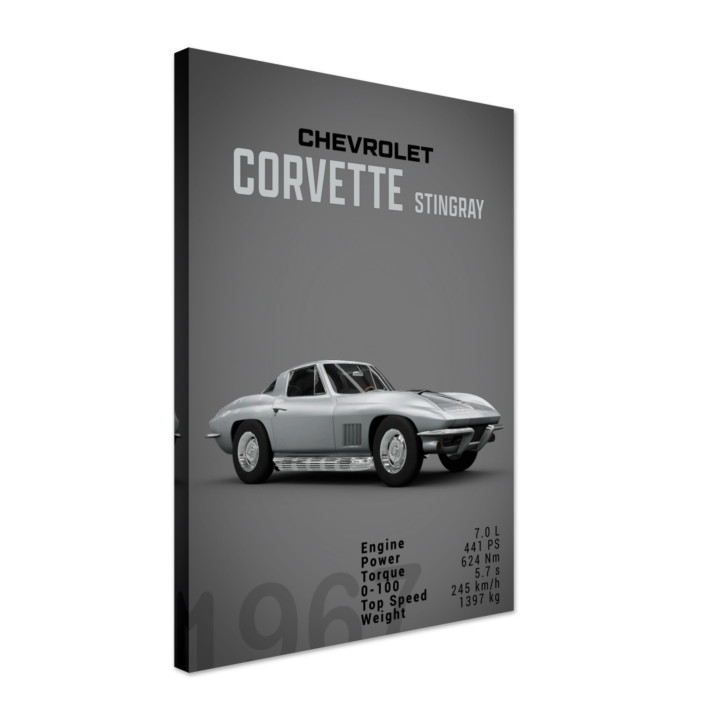 Chevorlet Corvette C2 Stingray (CHEVY07D)