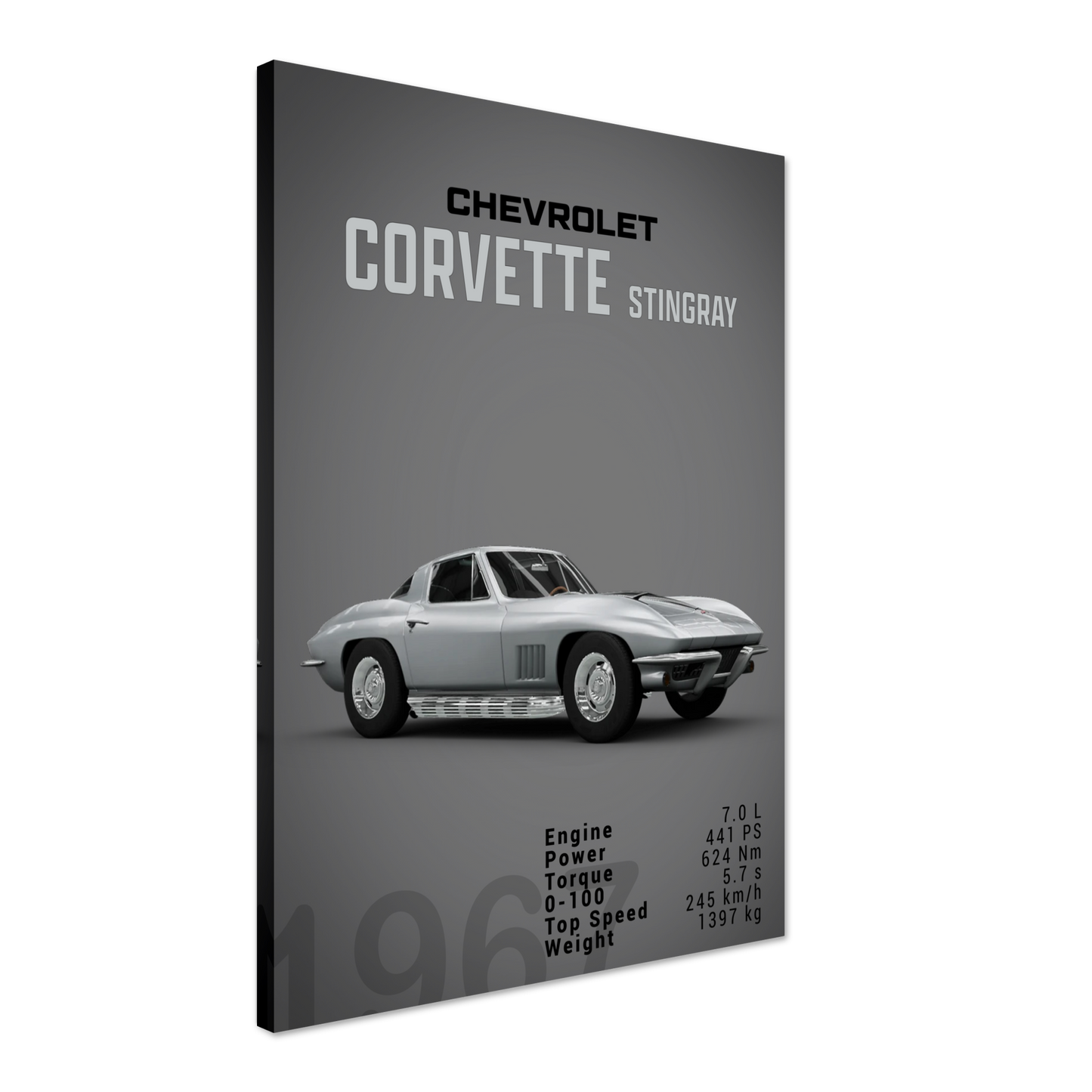 Chevorlet Corvette C2 Stingray (CHEVY07D)