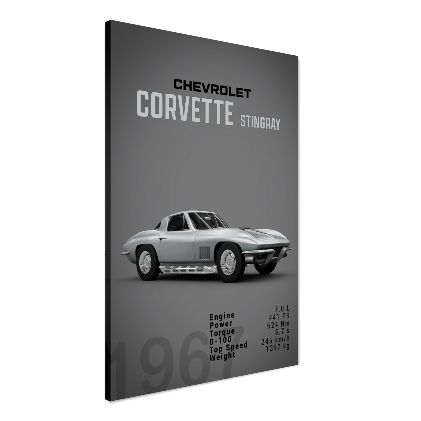 Chevorlet Corvette C2 Stingray (CHEVY07D)
