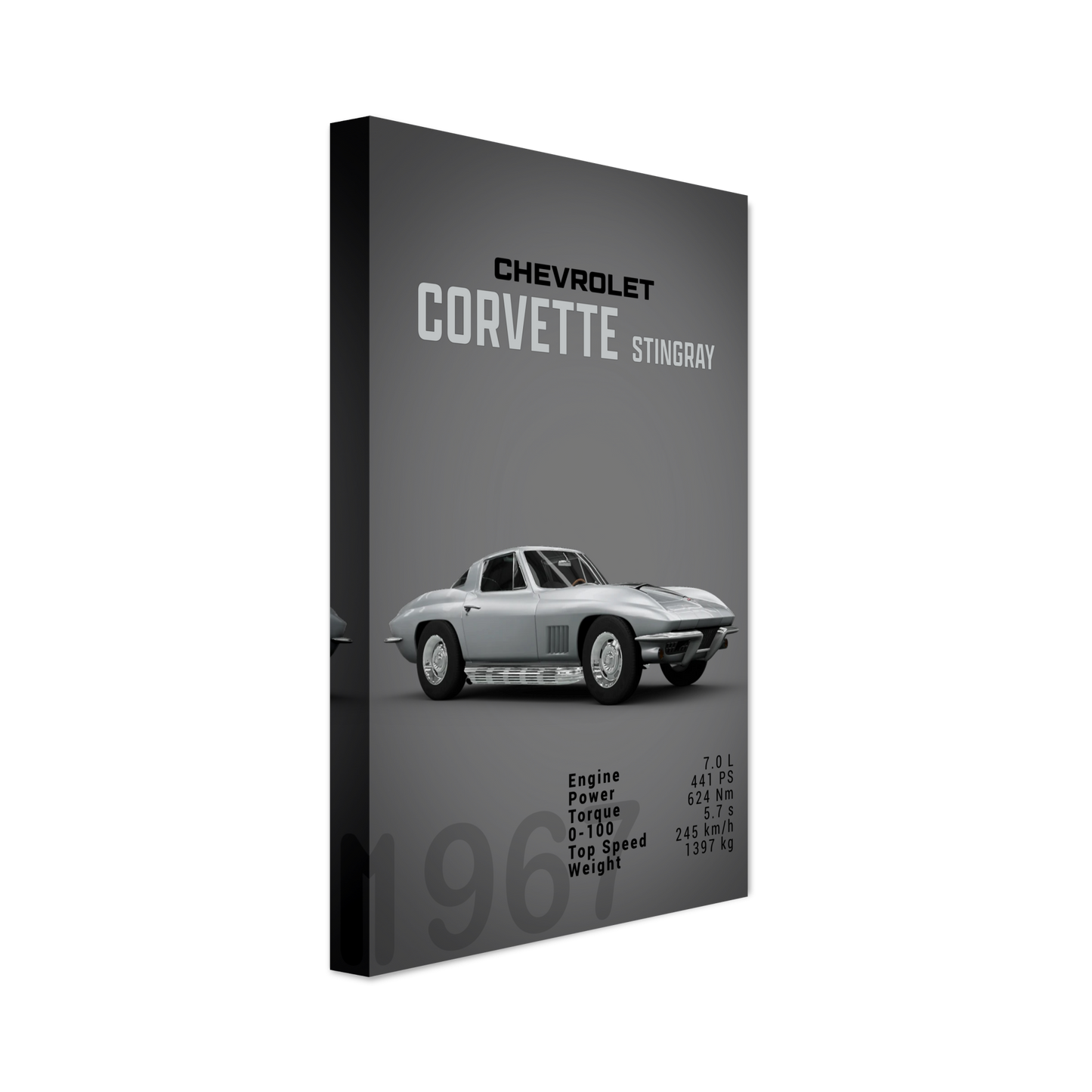 Chevorlet Corvette C2 Stingray (CHEVY07D)